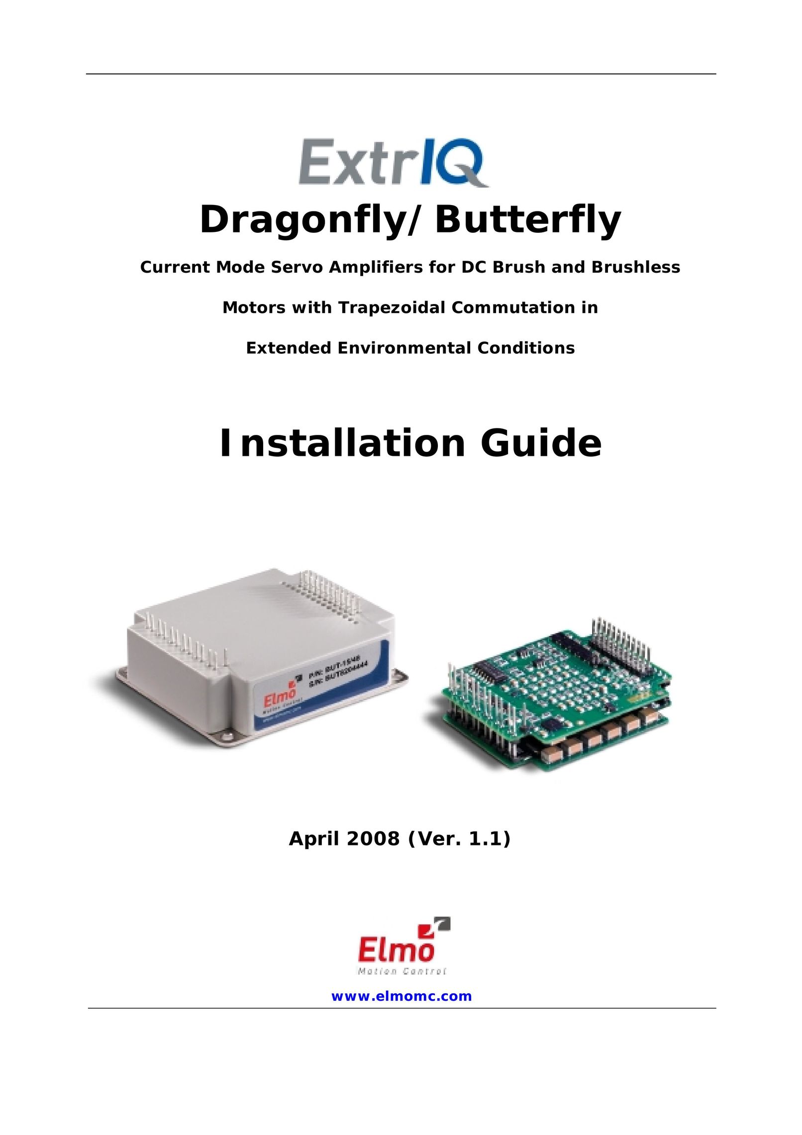 Elmo ExtrIQ Dragonfly/Butterfly Computer Hardware User Manual