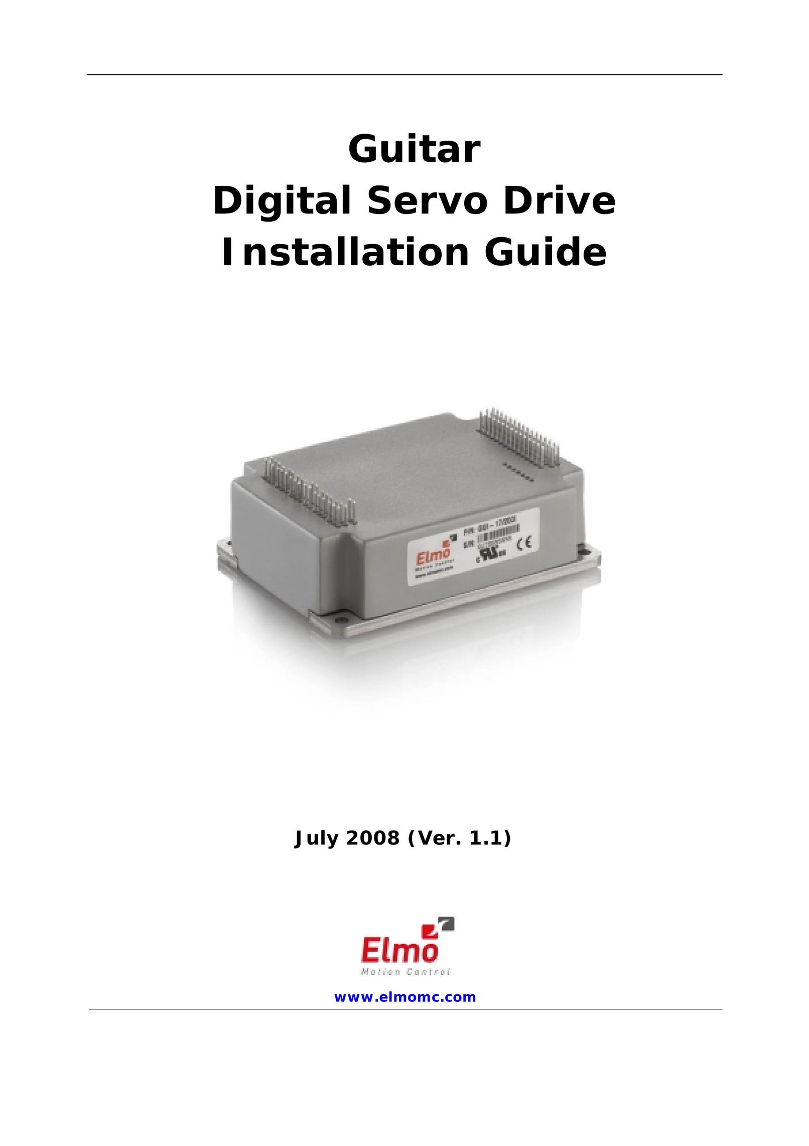 Elmo Guitar Digital Servo Drive Computer Hardware User Manual