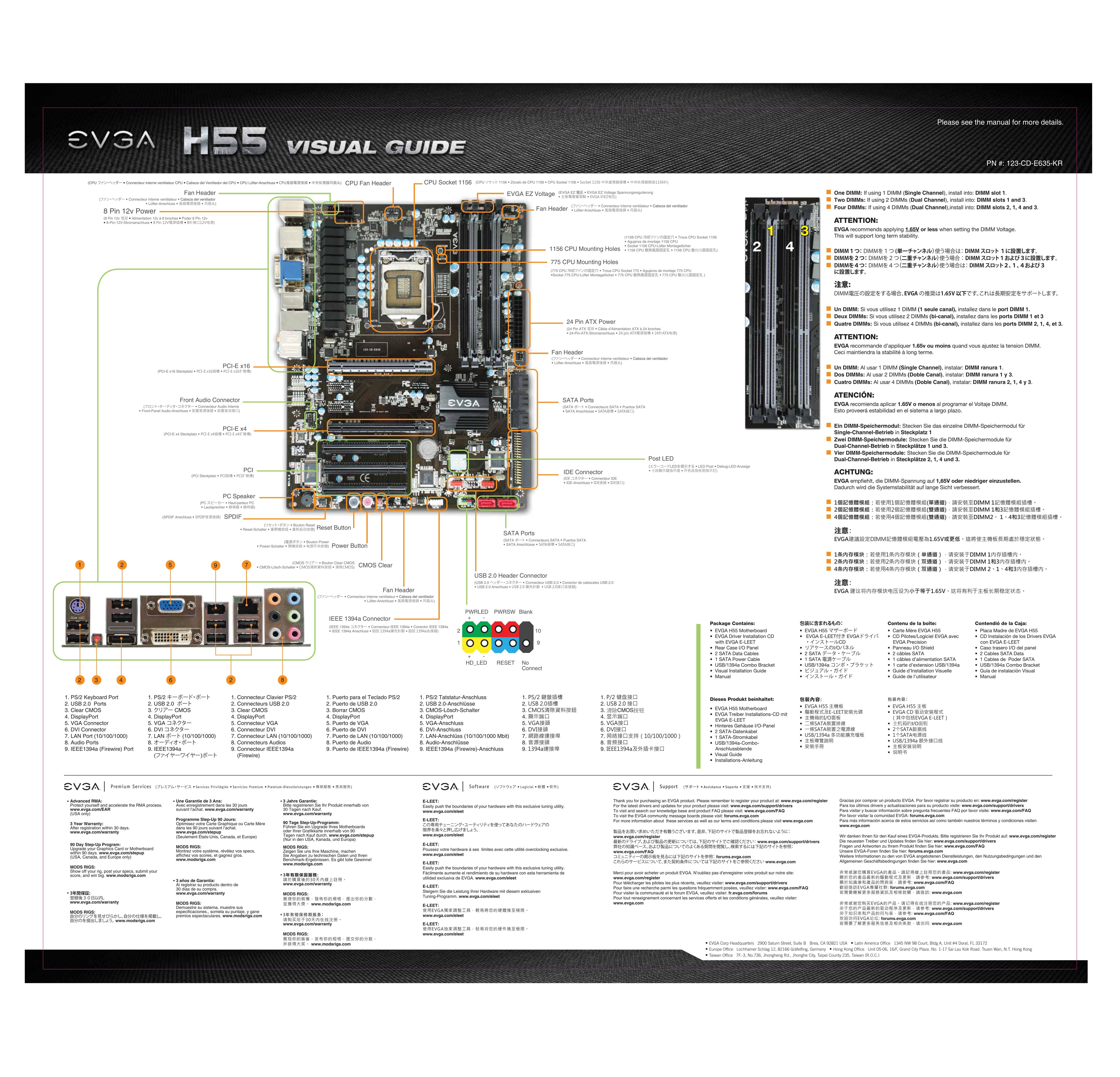 EVGA 123-CD-E635-KR Computer Hardware User Manual