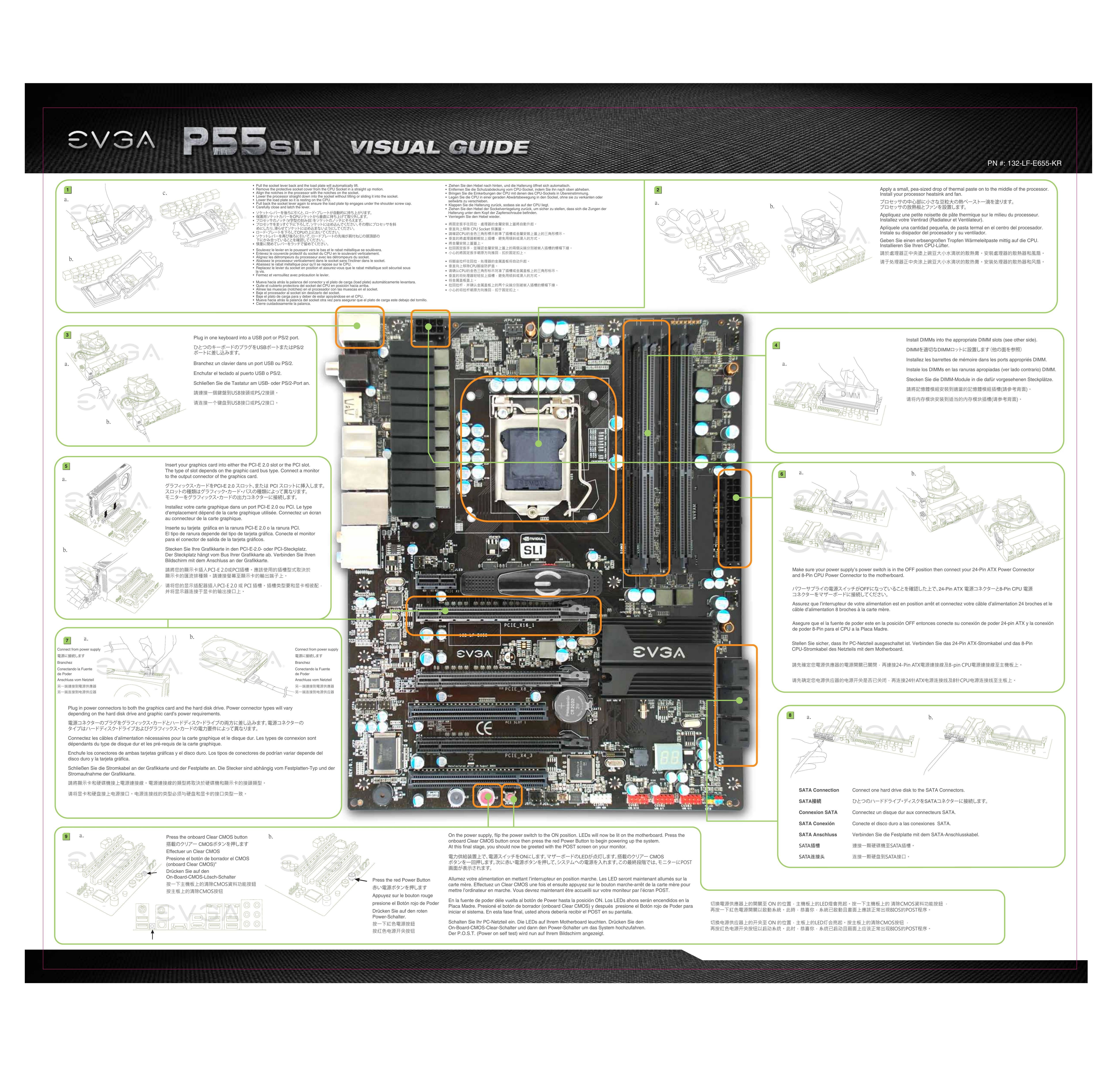 EVGA 132-LF-E655-KR Computer Hardware User Manual