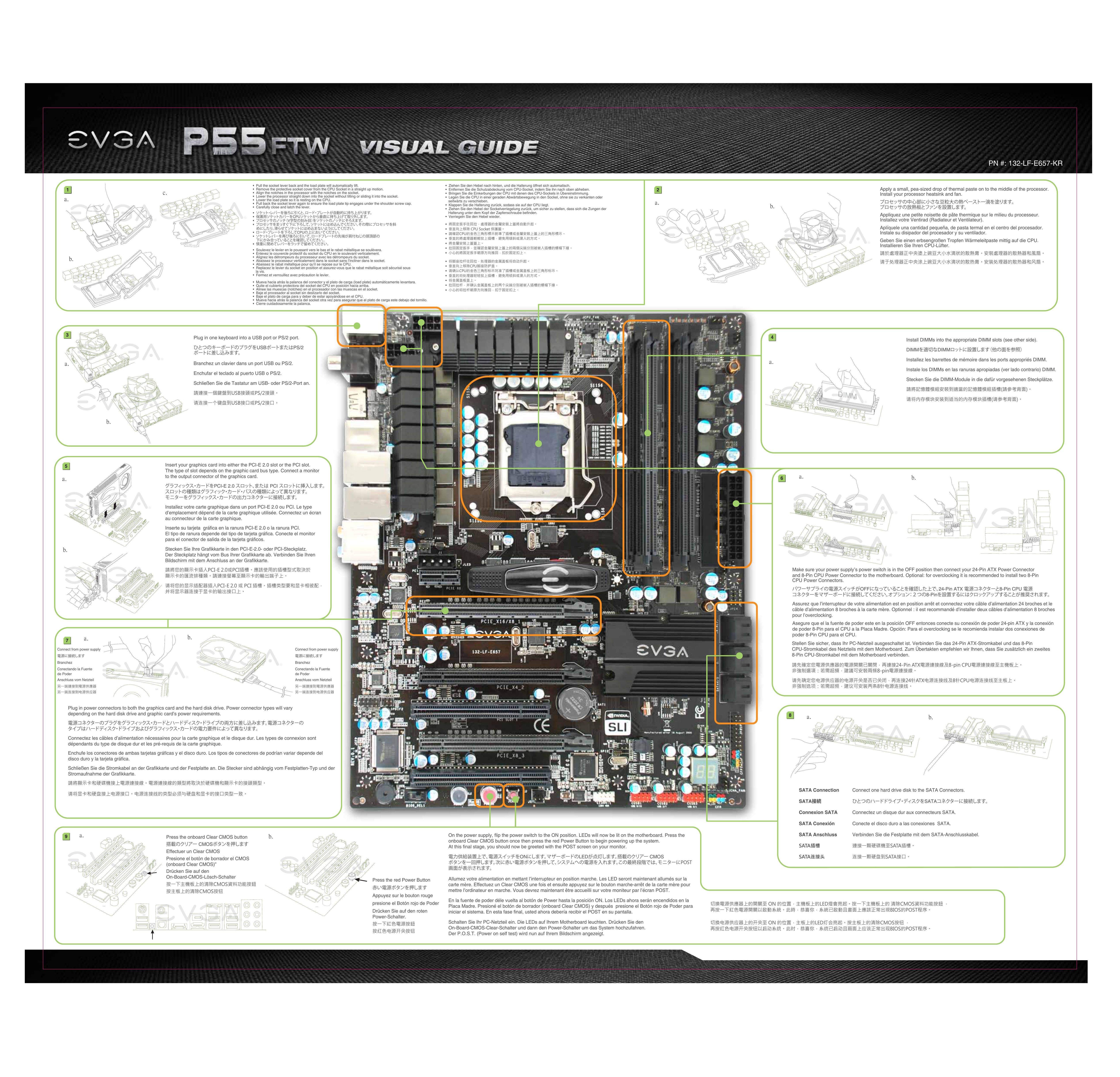 EVGA 132-LF-E657-KR Computer Hardware User Manual