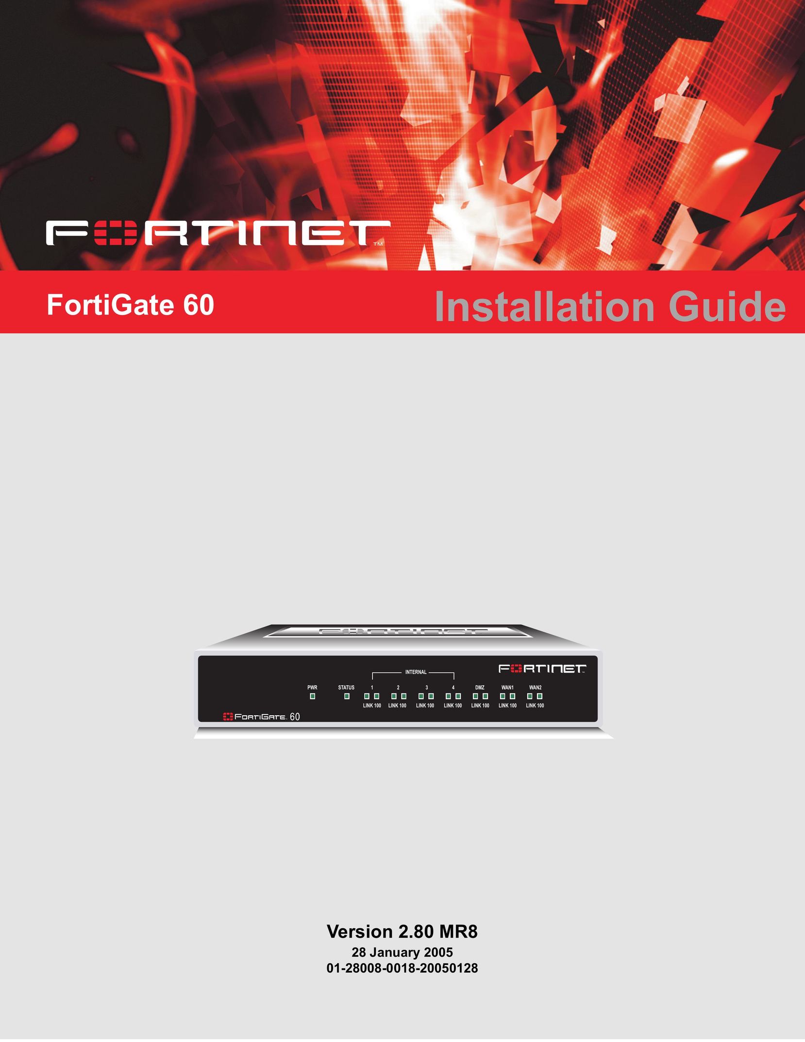 Fortinet 60c Computer Hardware User Manual