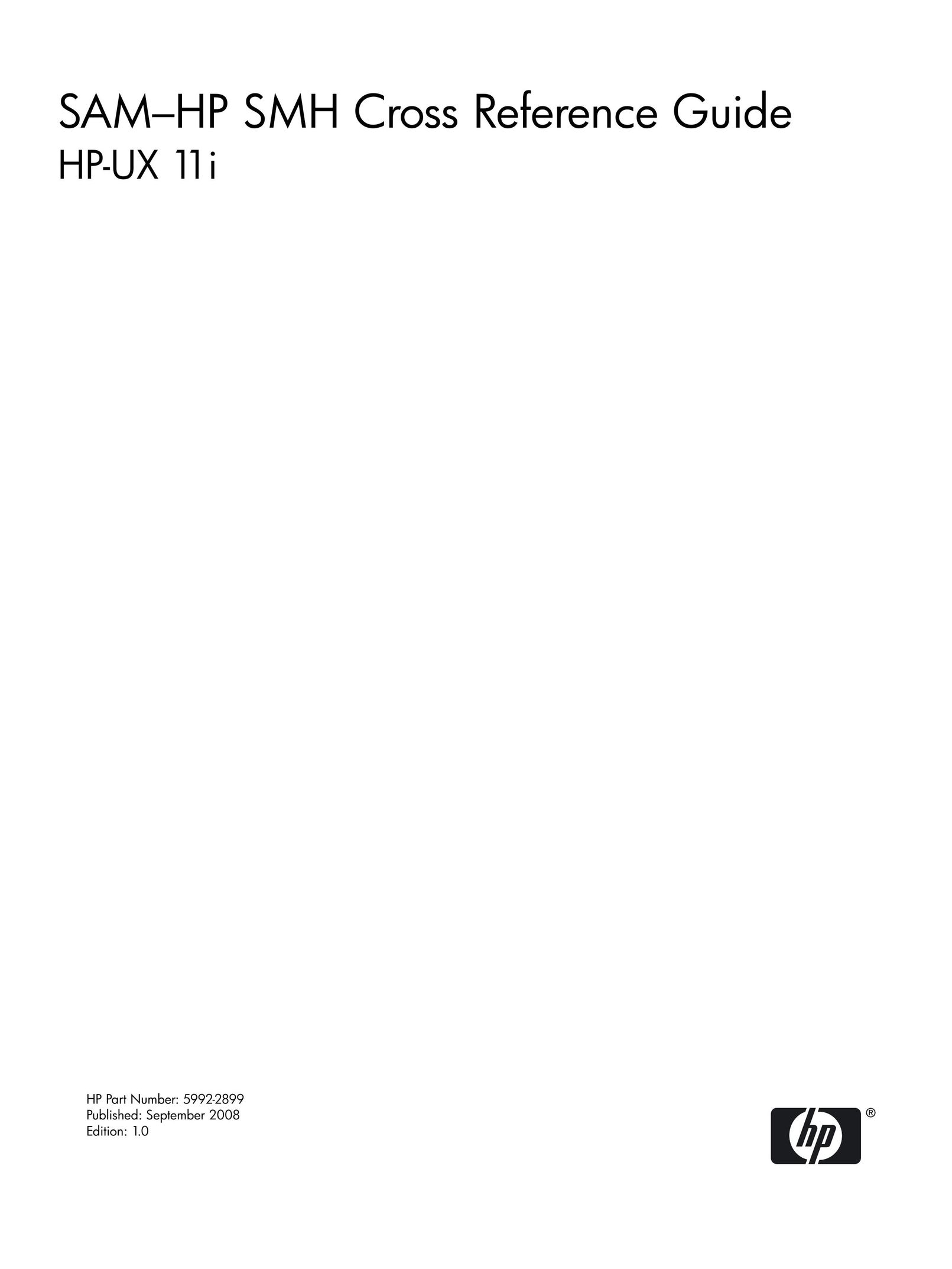 HP (Hewlett-Packard) HP-UX 11i Computer Hardware User Manual