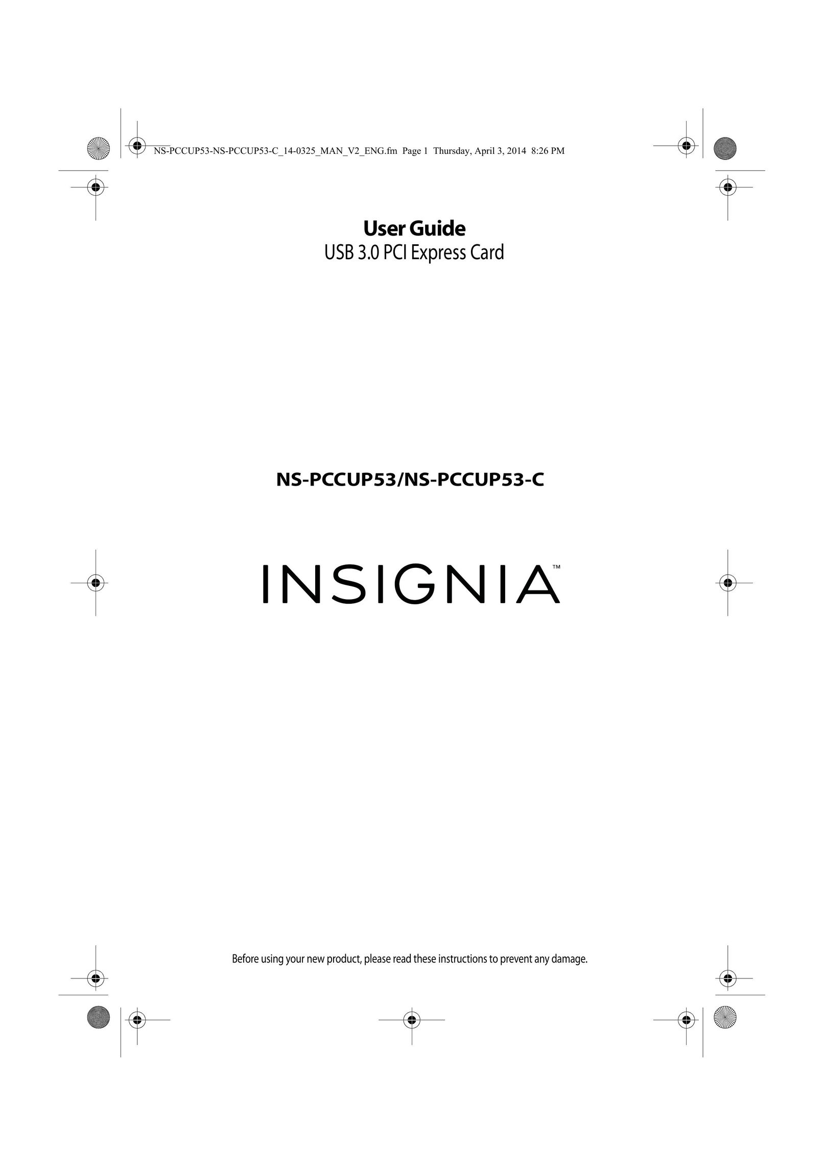 Insignia NS-PCCUP53 Computer Hardware User Manual