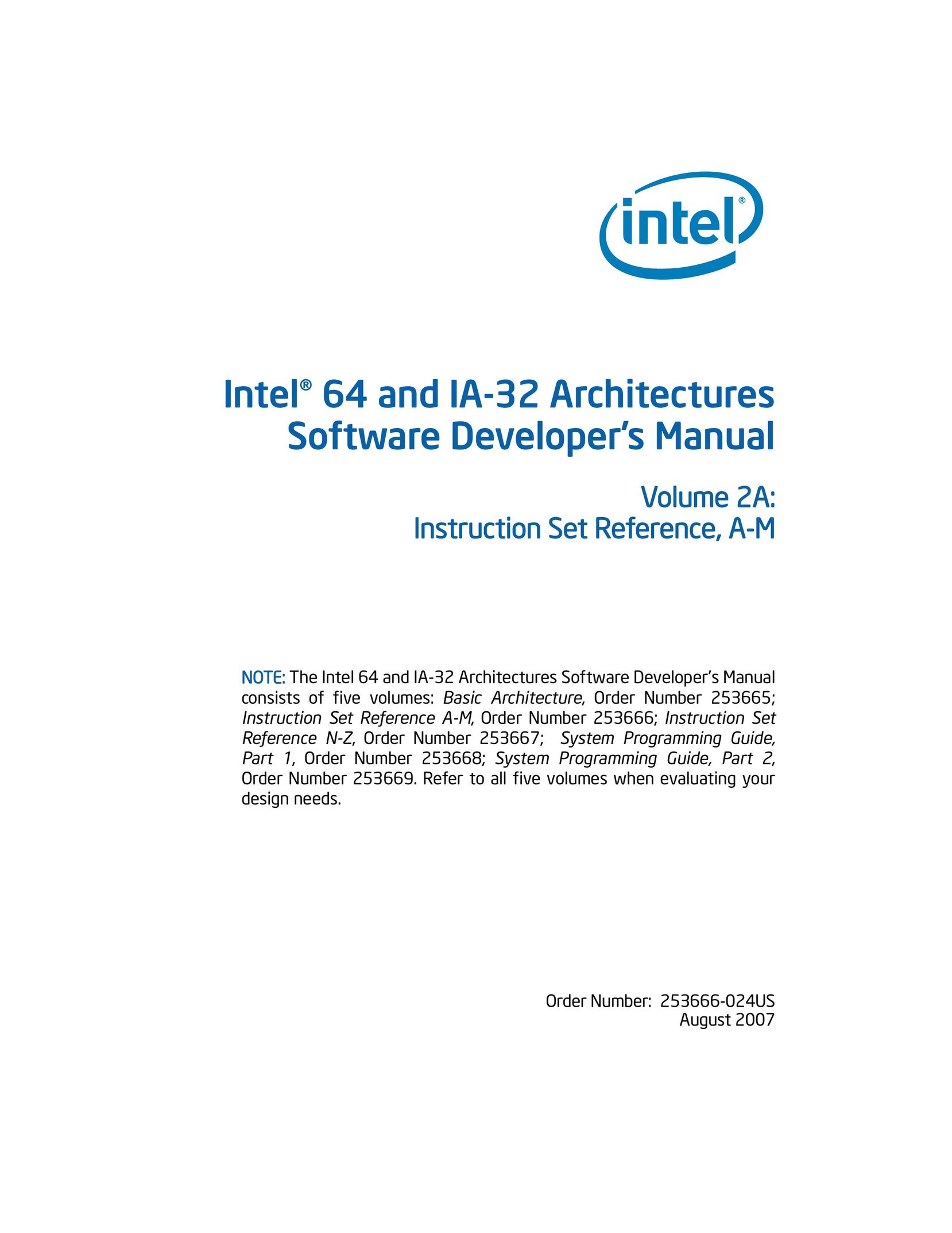 Intel 253666-024US Computer Hardware User Manual