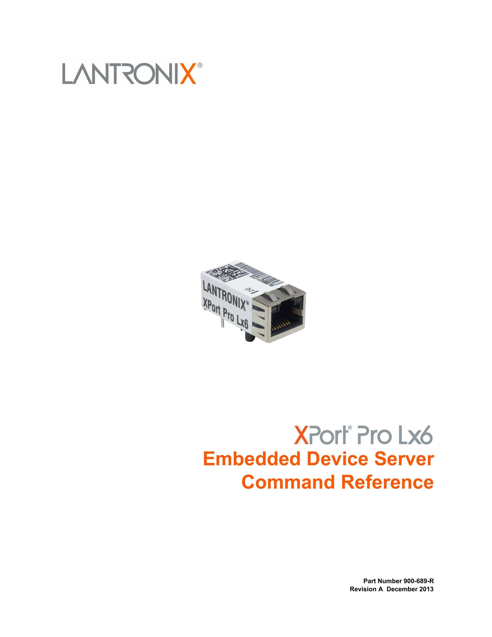 Lantronix LX6 Computer Hardware User Manual