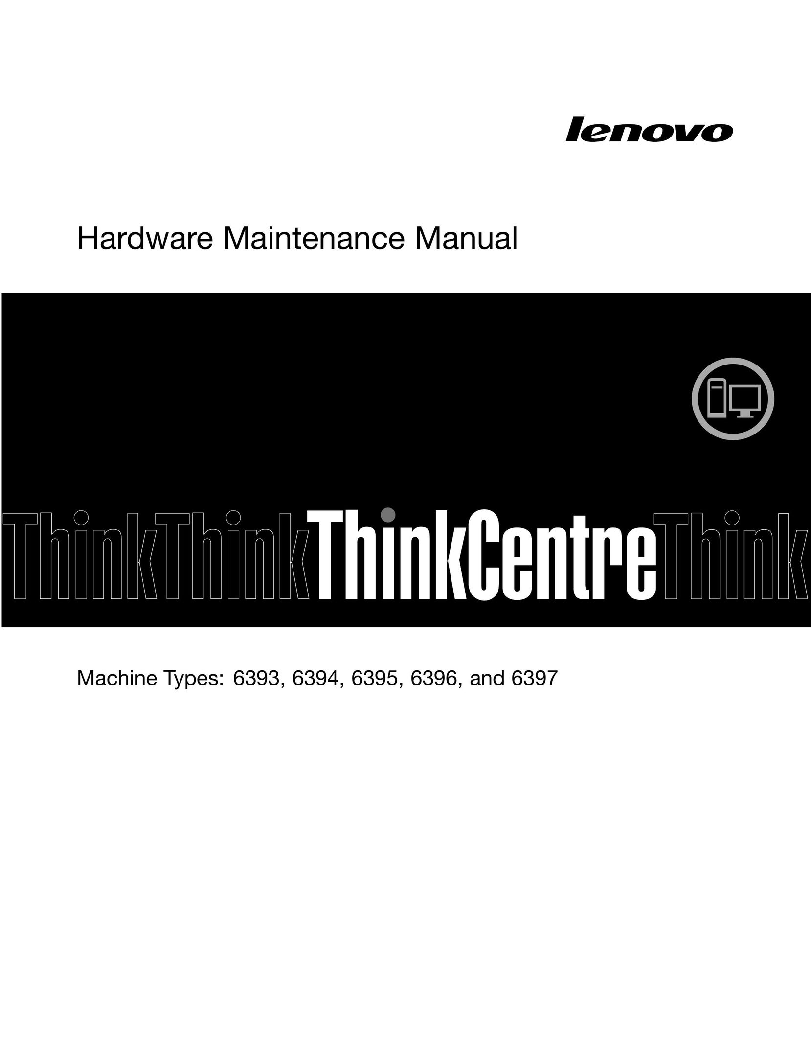 Lenovo 6397 Computer Hardware User Manual