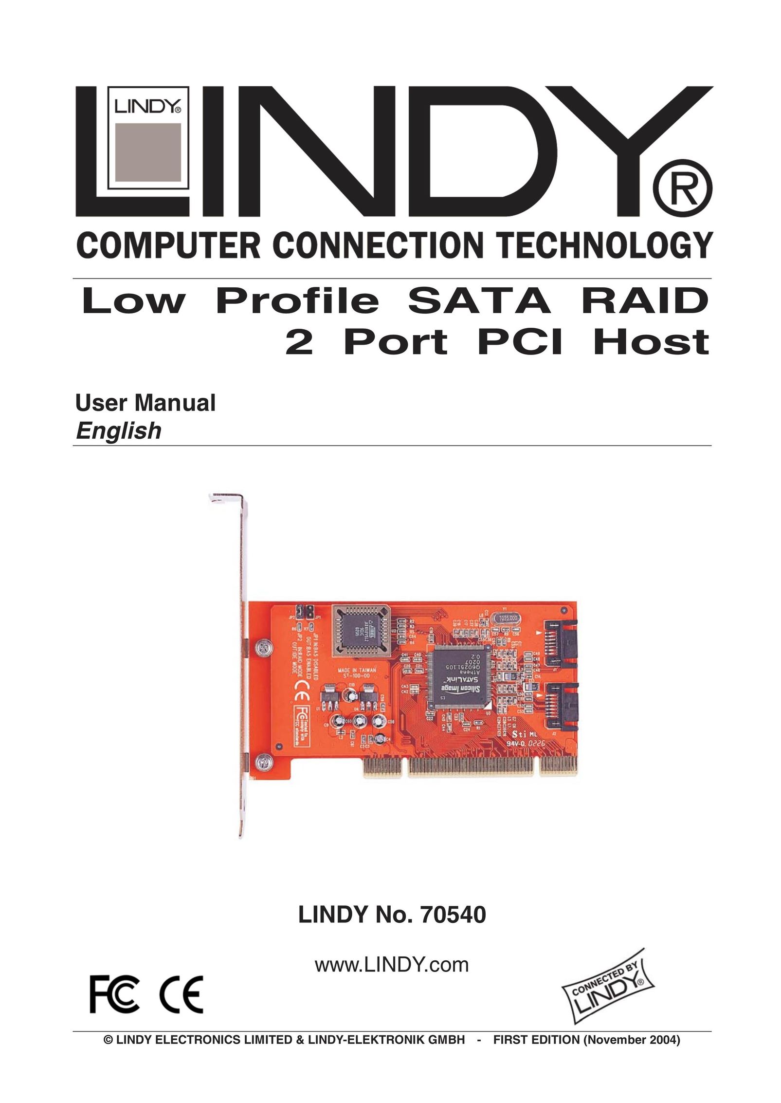 Lindy 70540 Computer Hardware User Manual
