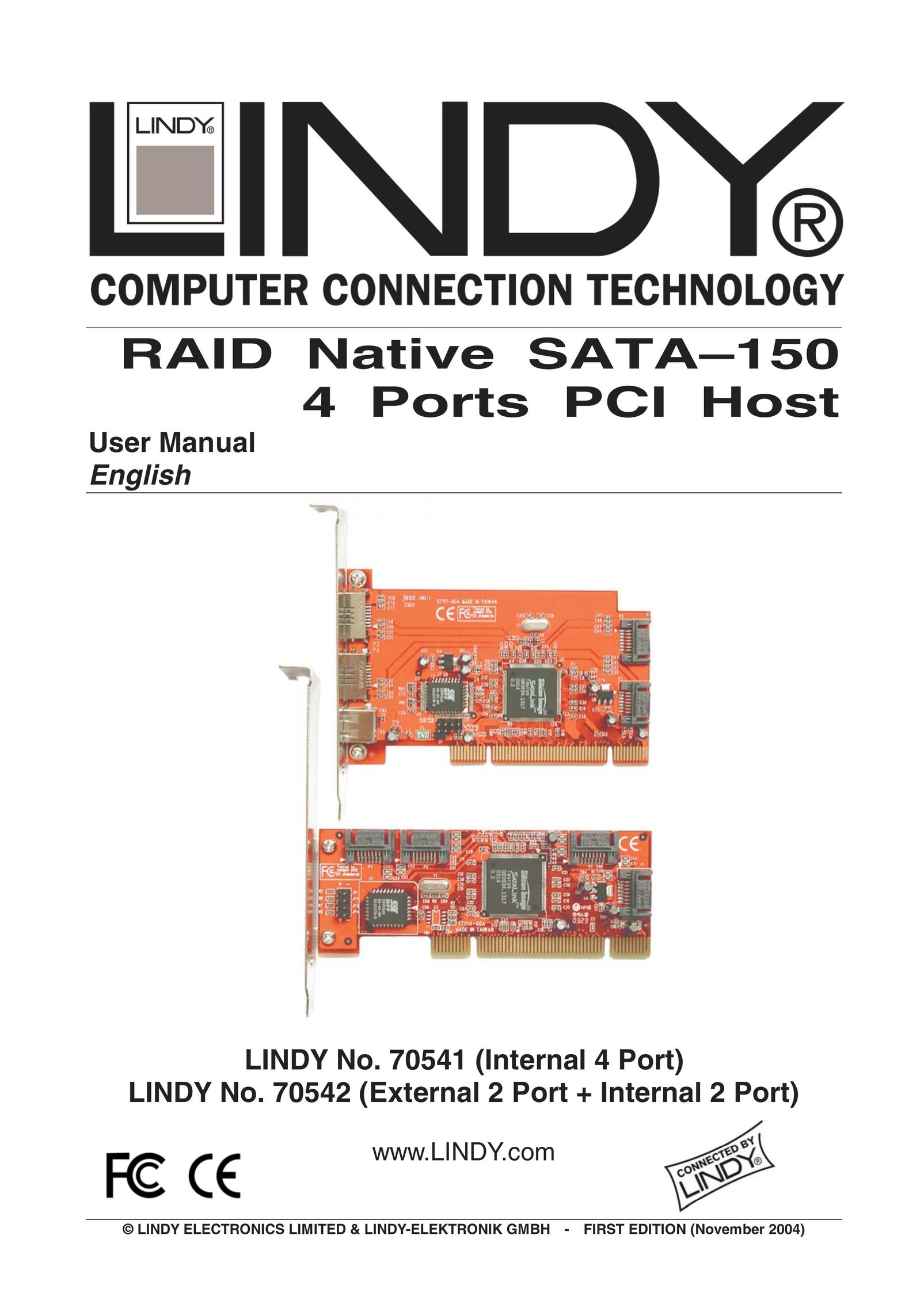 Lindy 70541 Computer Hardware User Manual