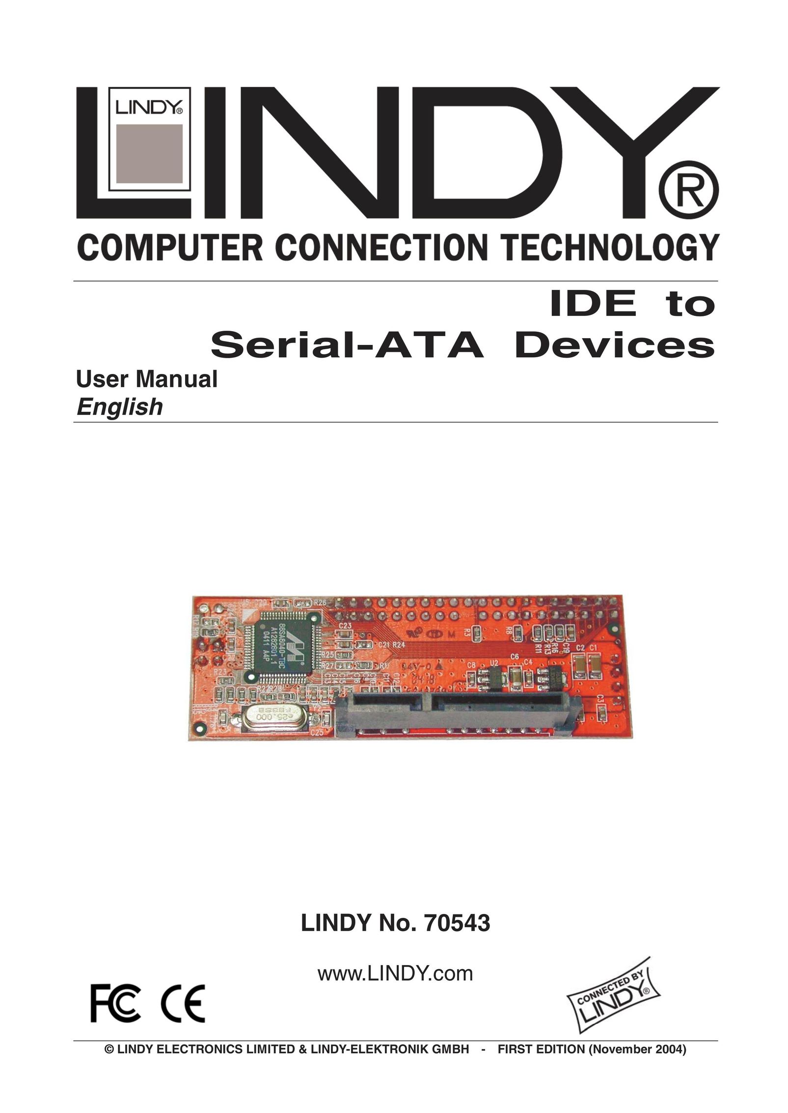 Lindy 70543 Computer Hardware User Manual