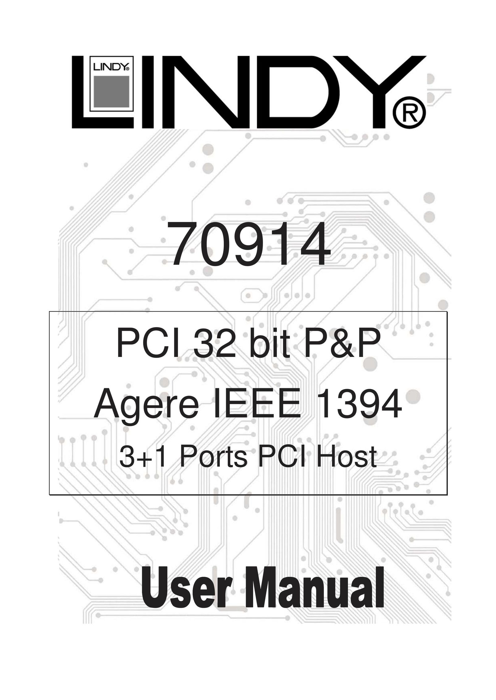 Lindy 70914 Computer Hardware User Manual