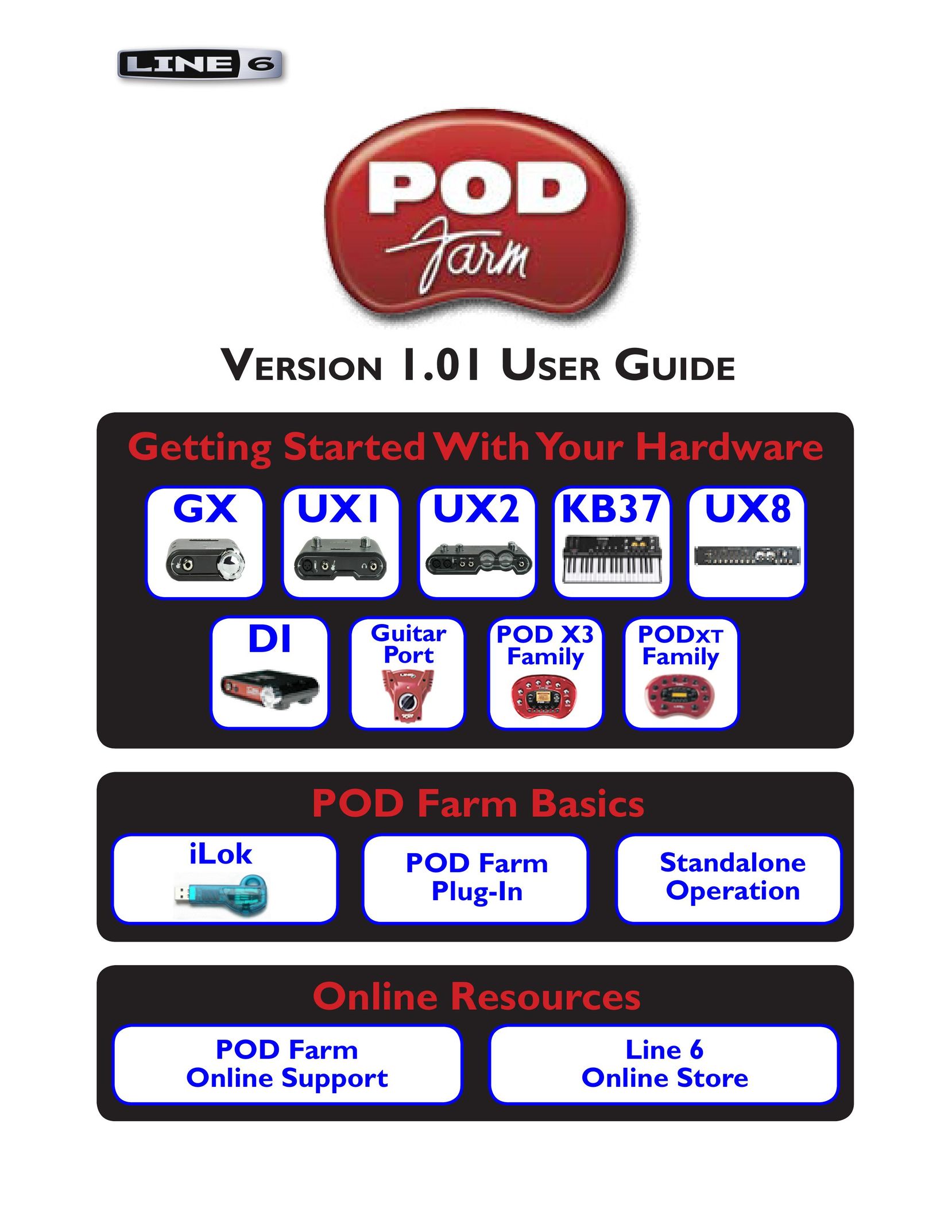 Line 6 TonePort UX8 Computer Hardware User Manual