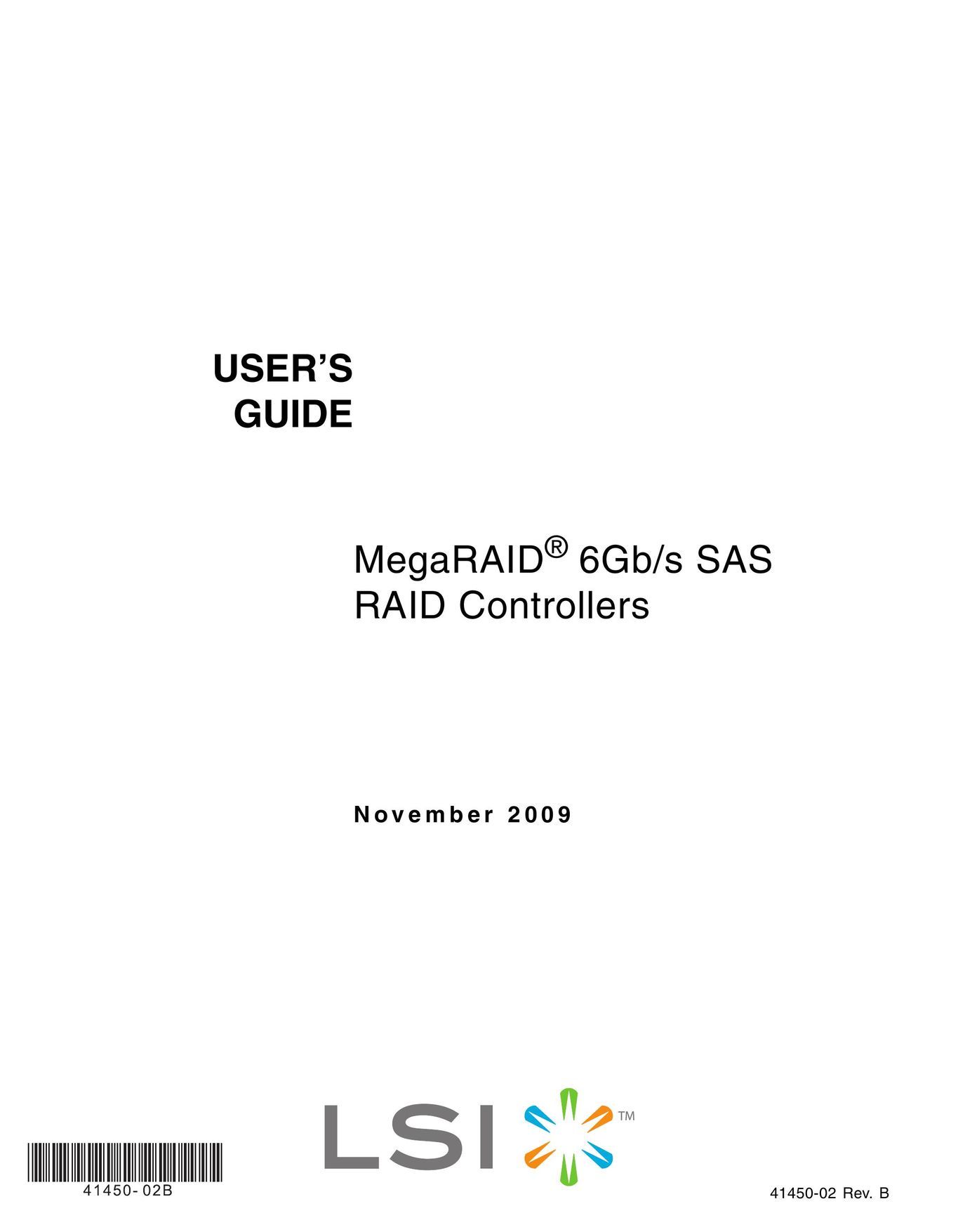 LSI 25083 Computer Hardware User Manual