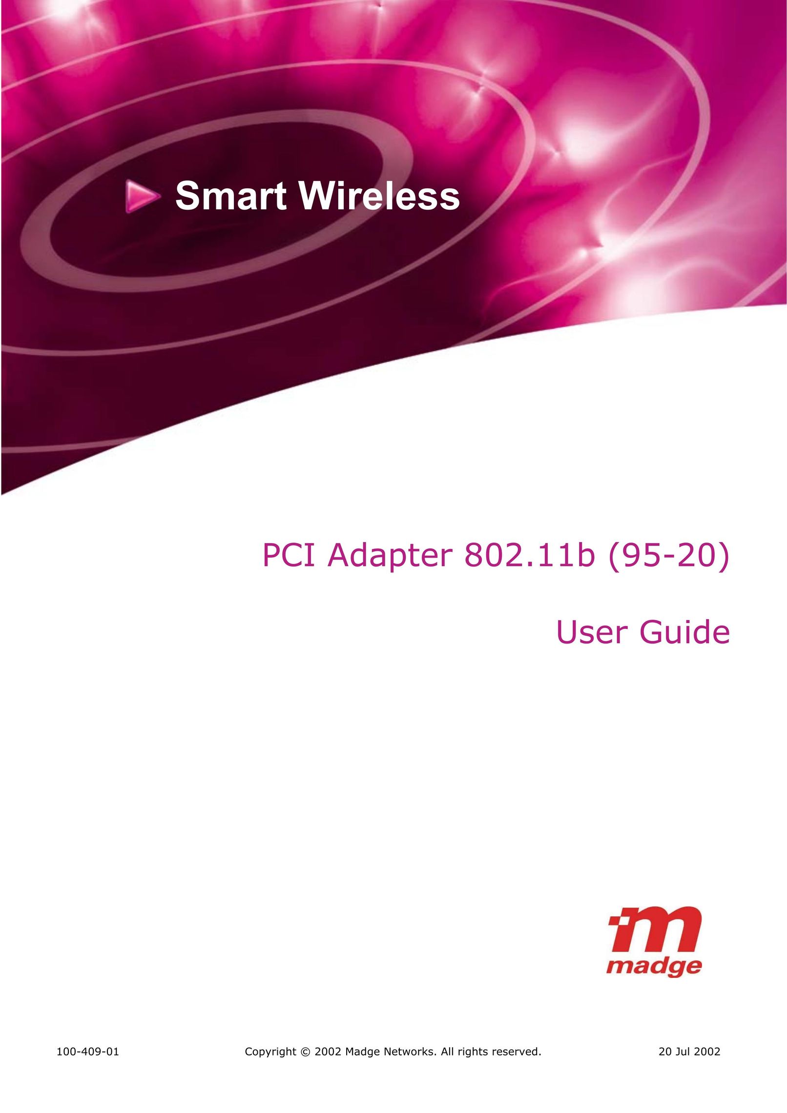 Madge Networks 802.11B (95-20) Computer Hardware User Manual