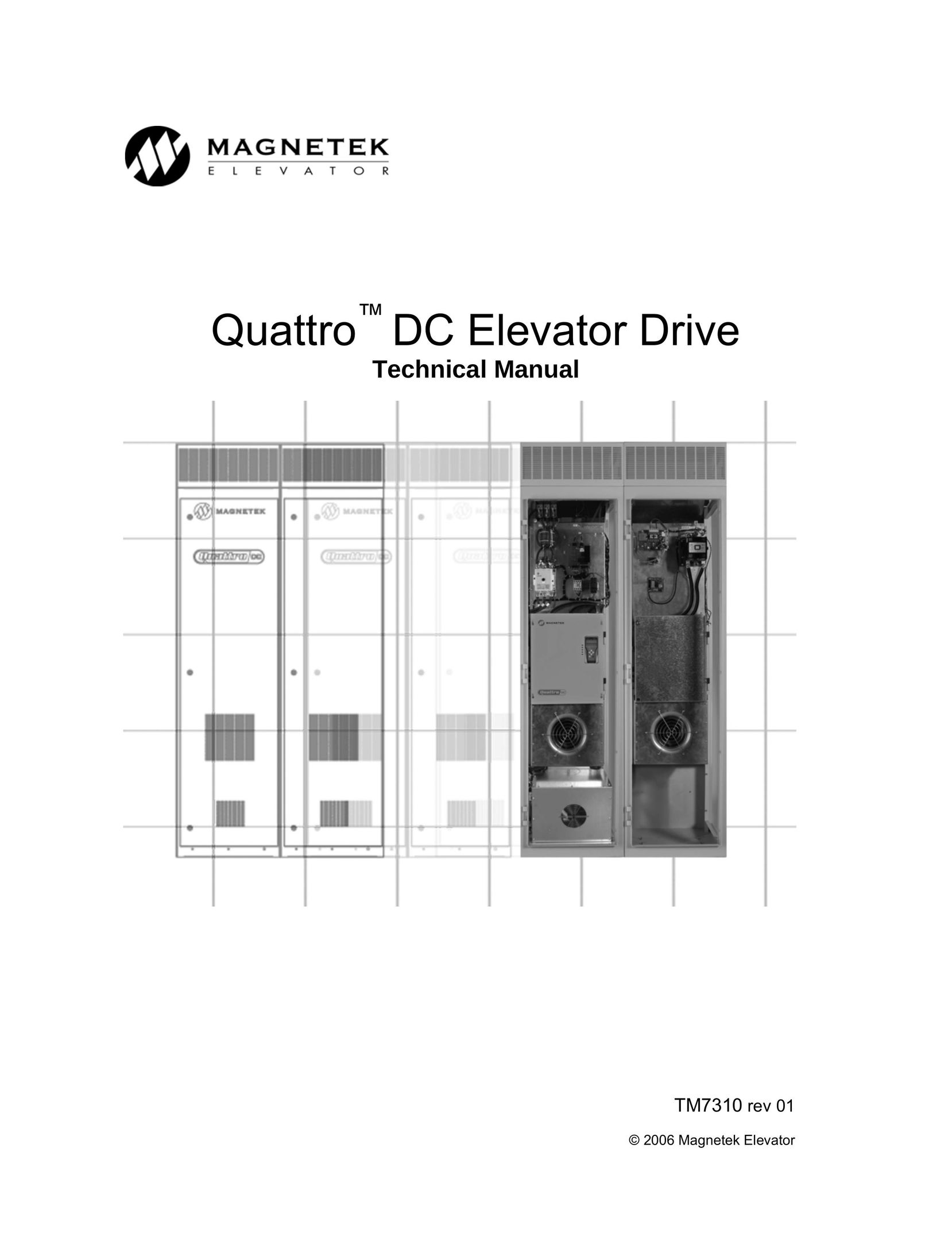 Magnetek Quattro DC Elevator Drive Computer Hardware User Manual