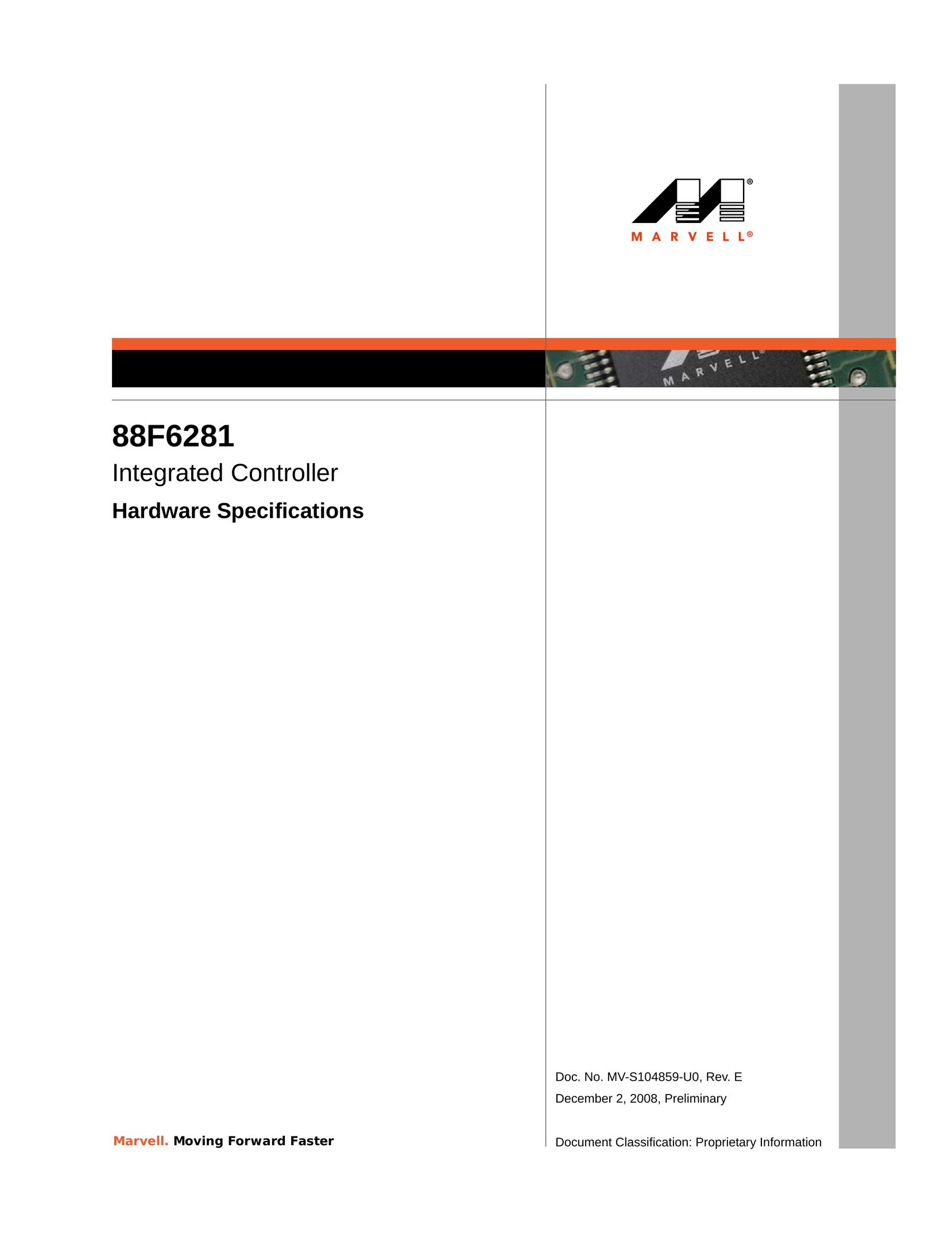 Marvel Group 88F6281 Computer Hardware User Manual