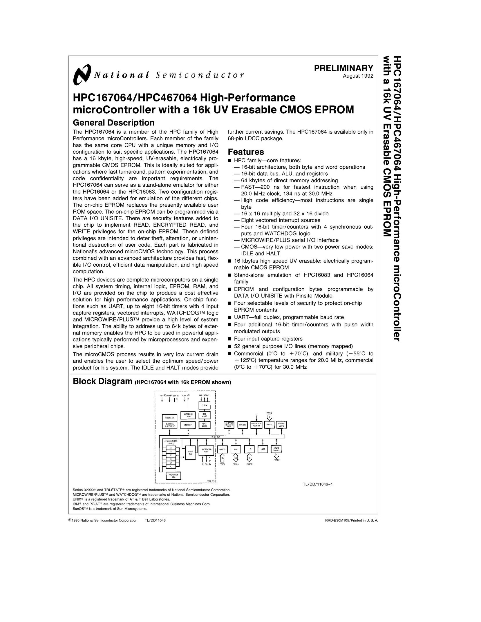 National Instruments HPC167064 Computer Hardware User Manual