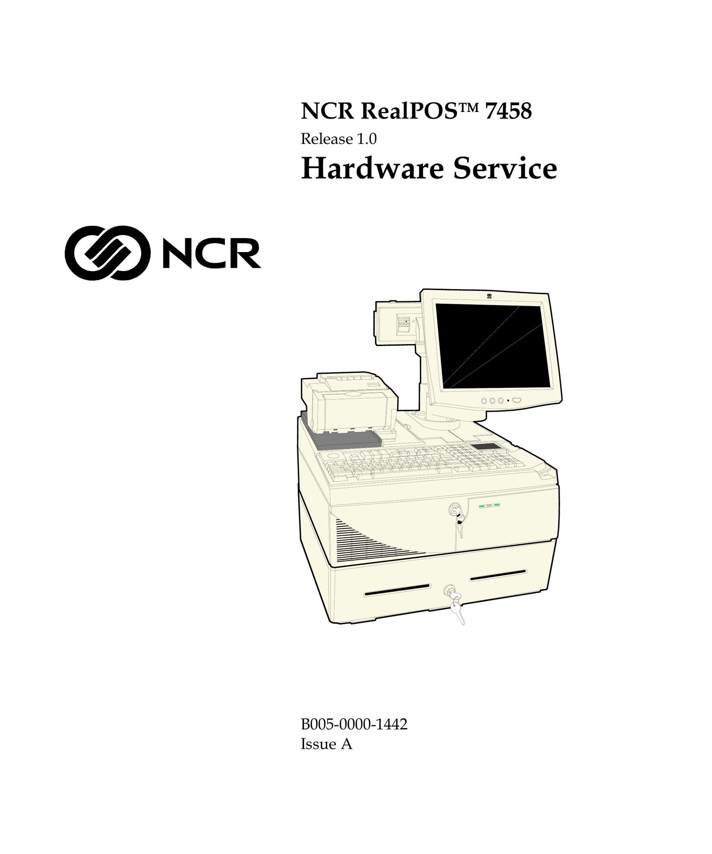 NCR 7458 Computer Hardware User Manual