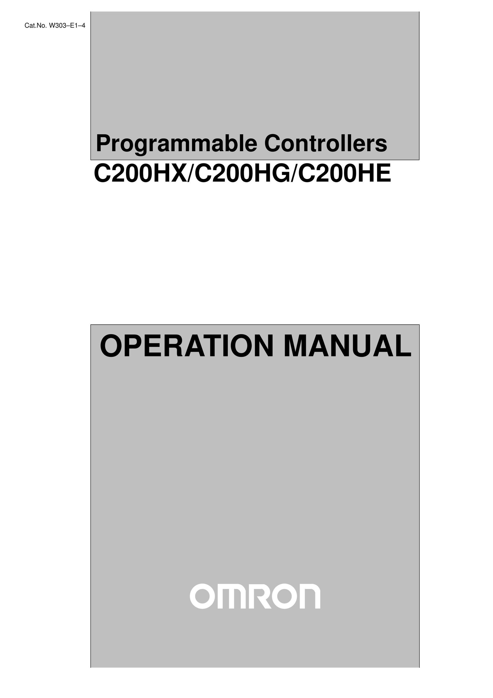 Omron C200HG Computer Hardware User Manual