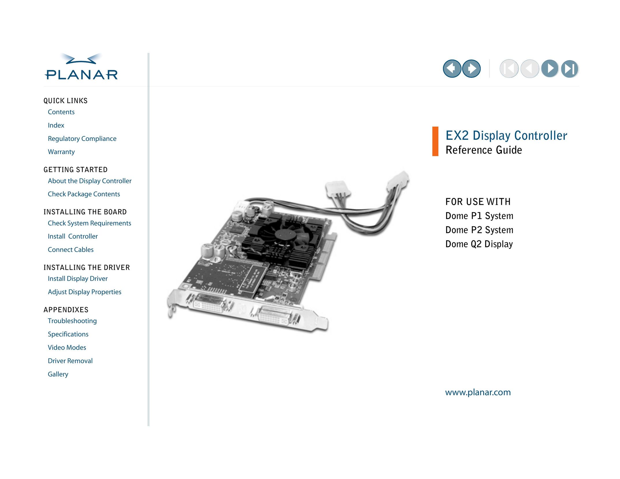 Planar EX2 Computer Hardware User Manual