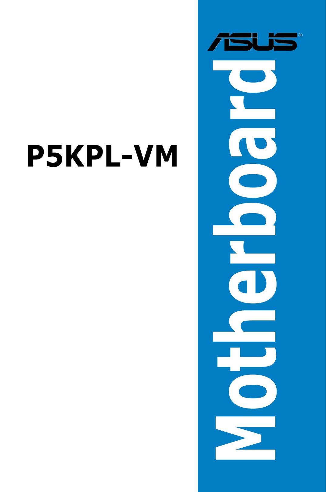 Porter-Cable P5KPL-VM Computer Hardware User Manual