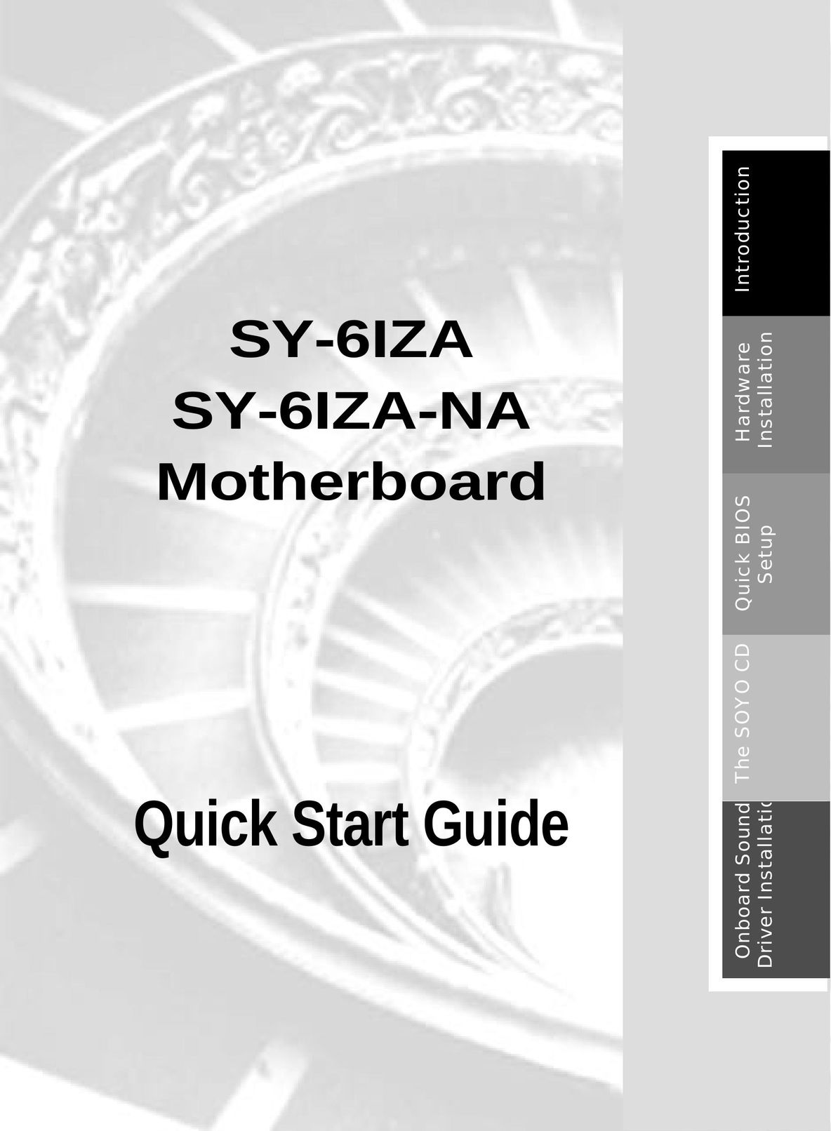 SOYO SY-6IZA Computer Hardware User Manual