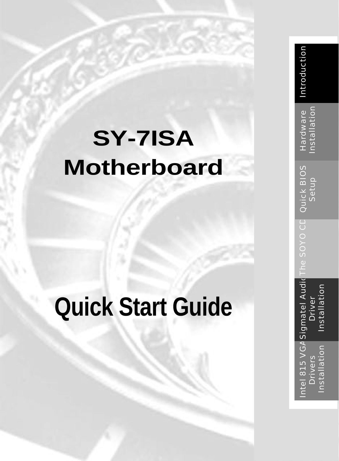 SOYO SY-7ISA Computer Hardware User Manual