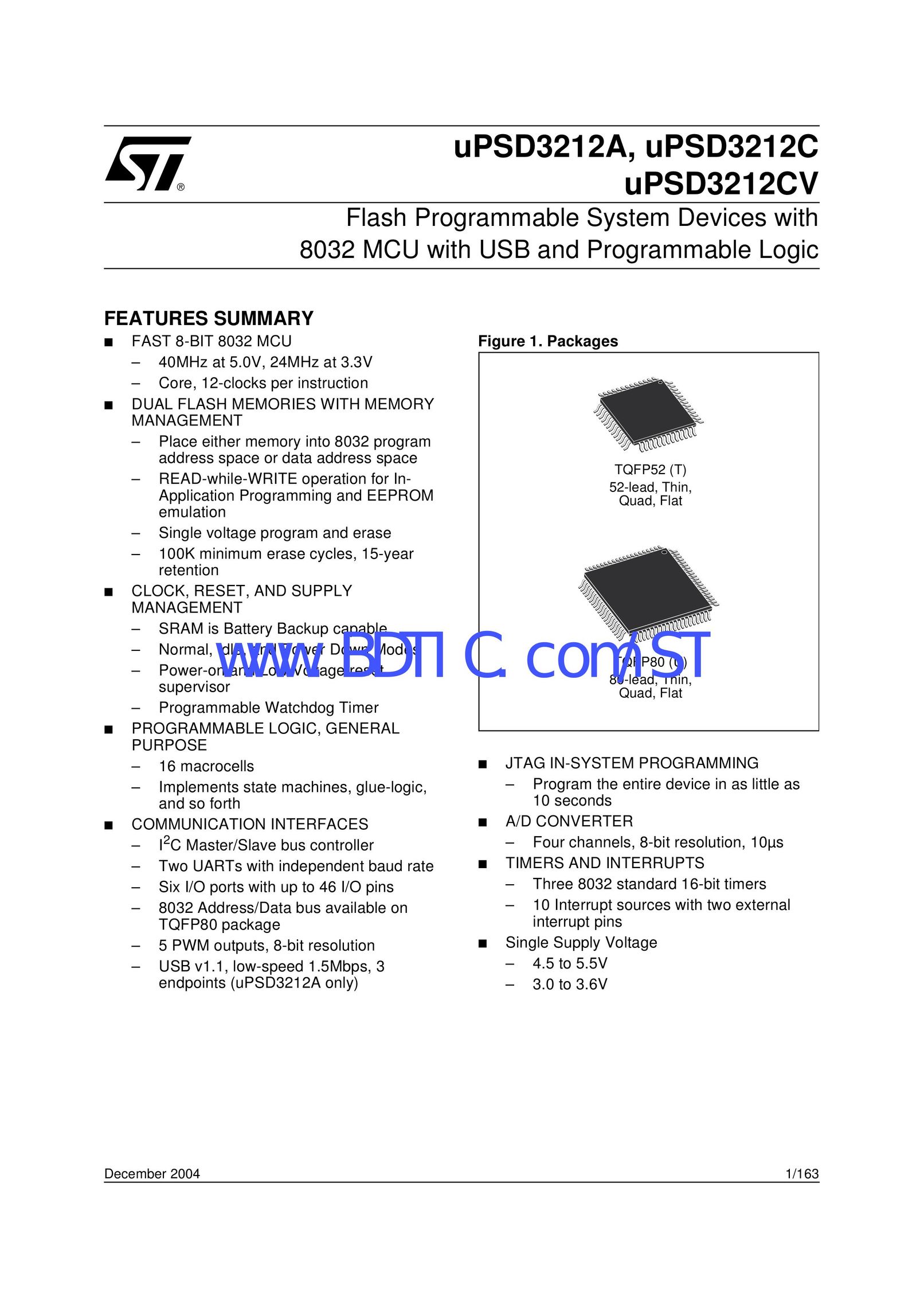 ST & T UPSD3212A Computer Hardware User Manual