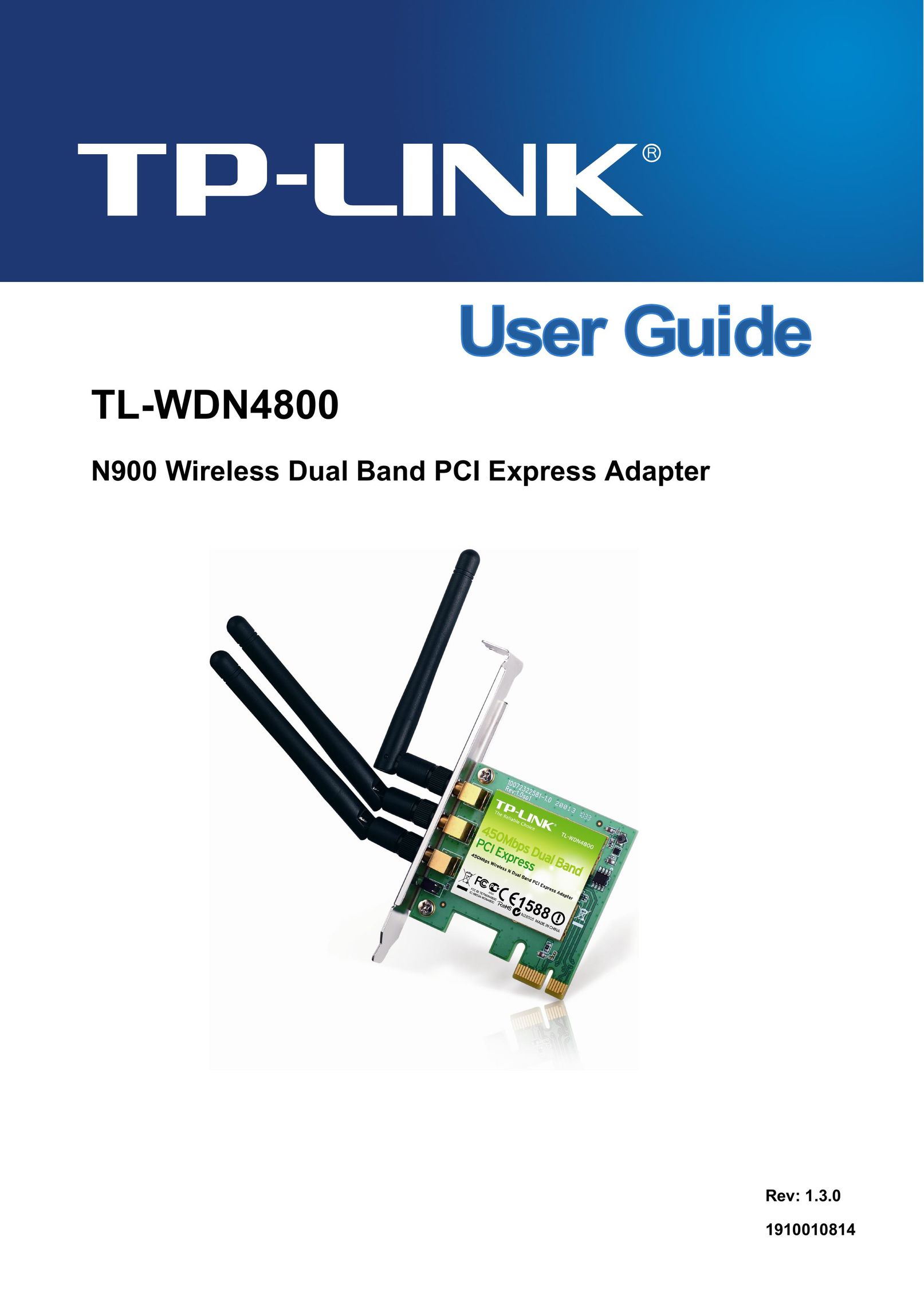TP-Link TL-WDN4800 Computer Hardware User Manual
