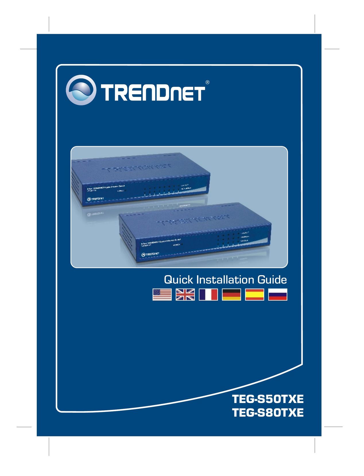TRENDnet Gigabyte Ethernet Switch with External Power Supply Computer Hardware User Manual