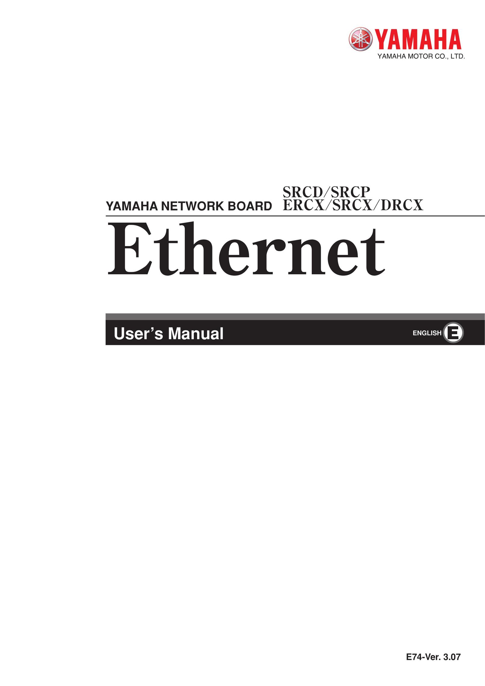 Yamaha ERCX Computer Hardware User Manual