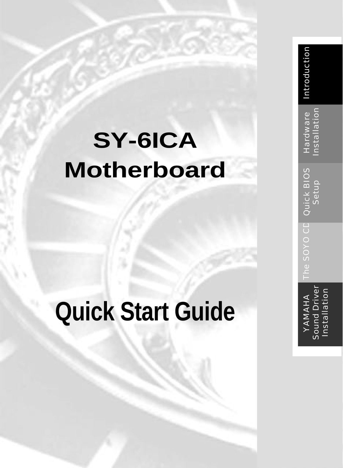 Yamaha SY-6ICA Computer Hardware User Manual