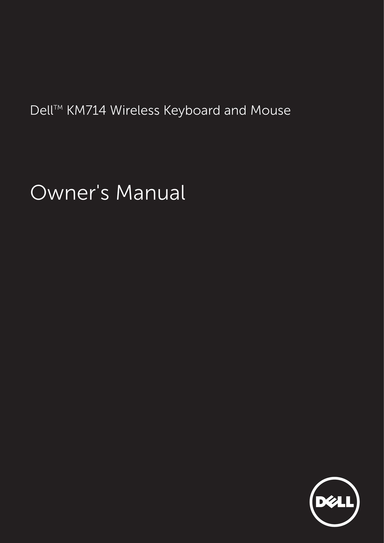 Dell KM714 Computer Keyboard User Manual