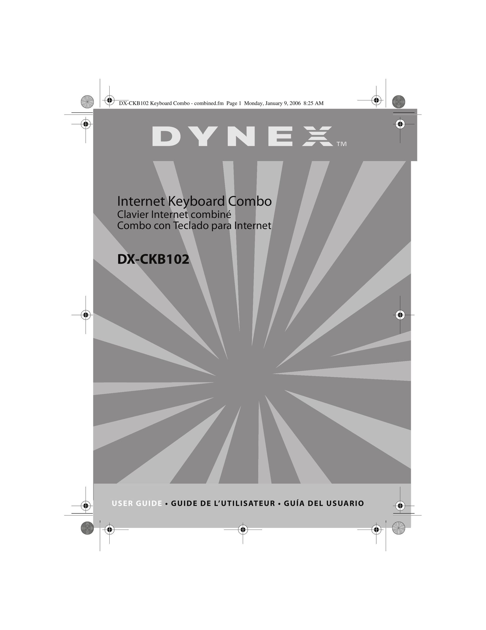 Dynex DX-CKB102 Computer Keyboard User Manual