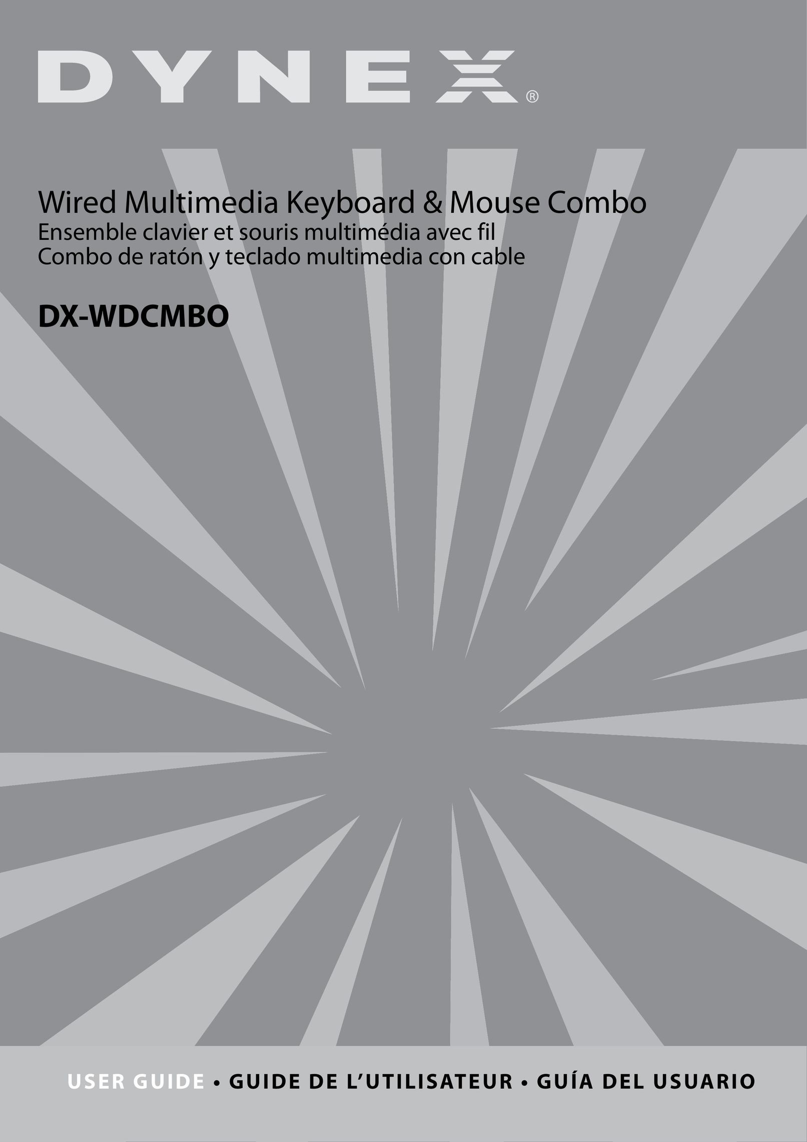 Dynex DX-WDCMBO Computer Keyboard User Manual