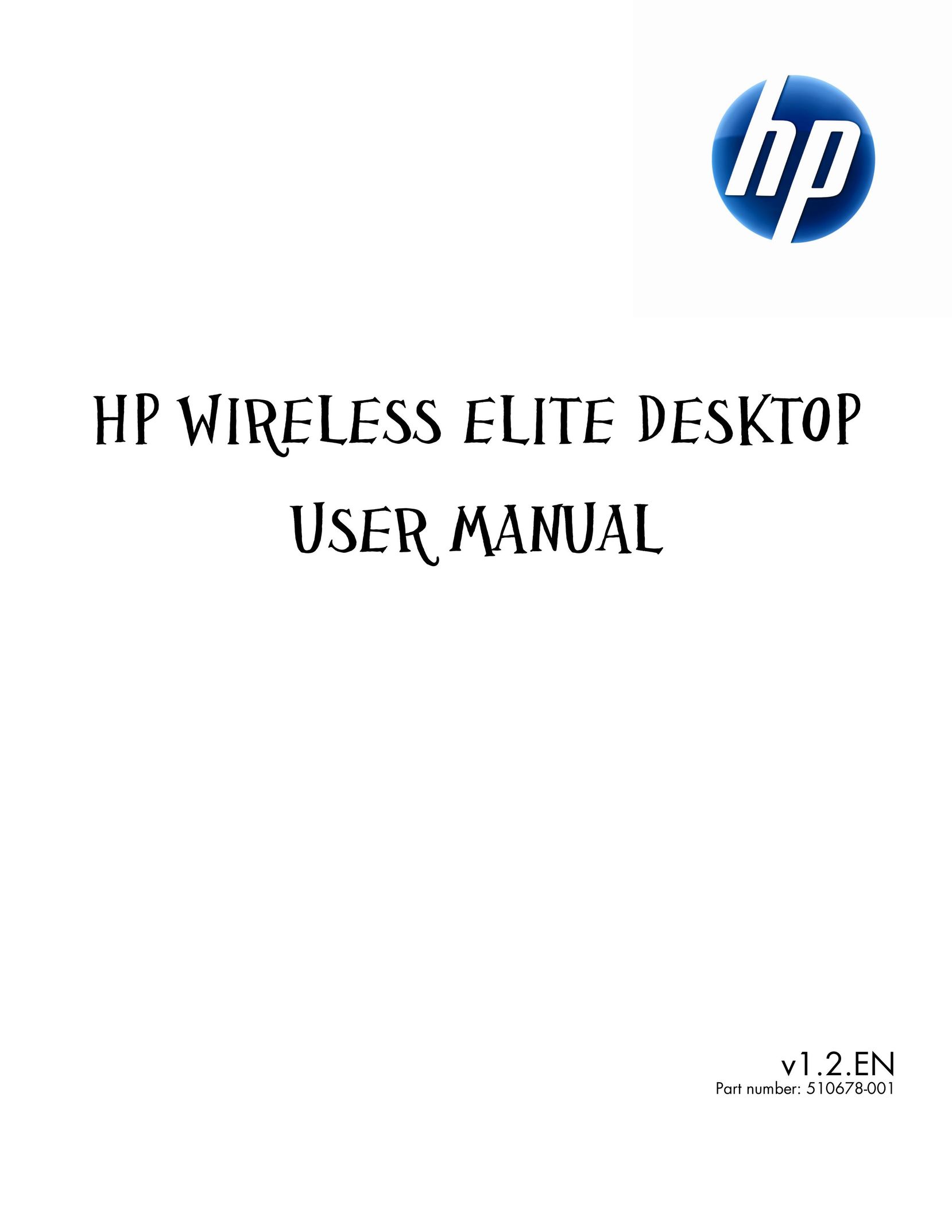 HP (Hewlett-Packard) 510678-001 Computer Keyboard User Manual