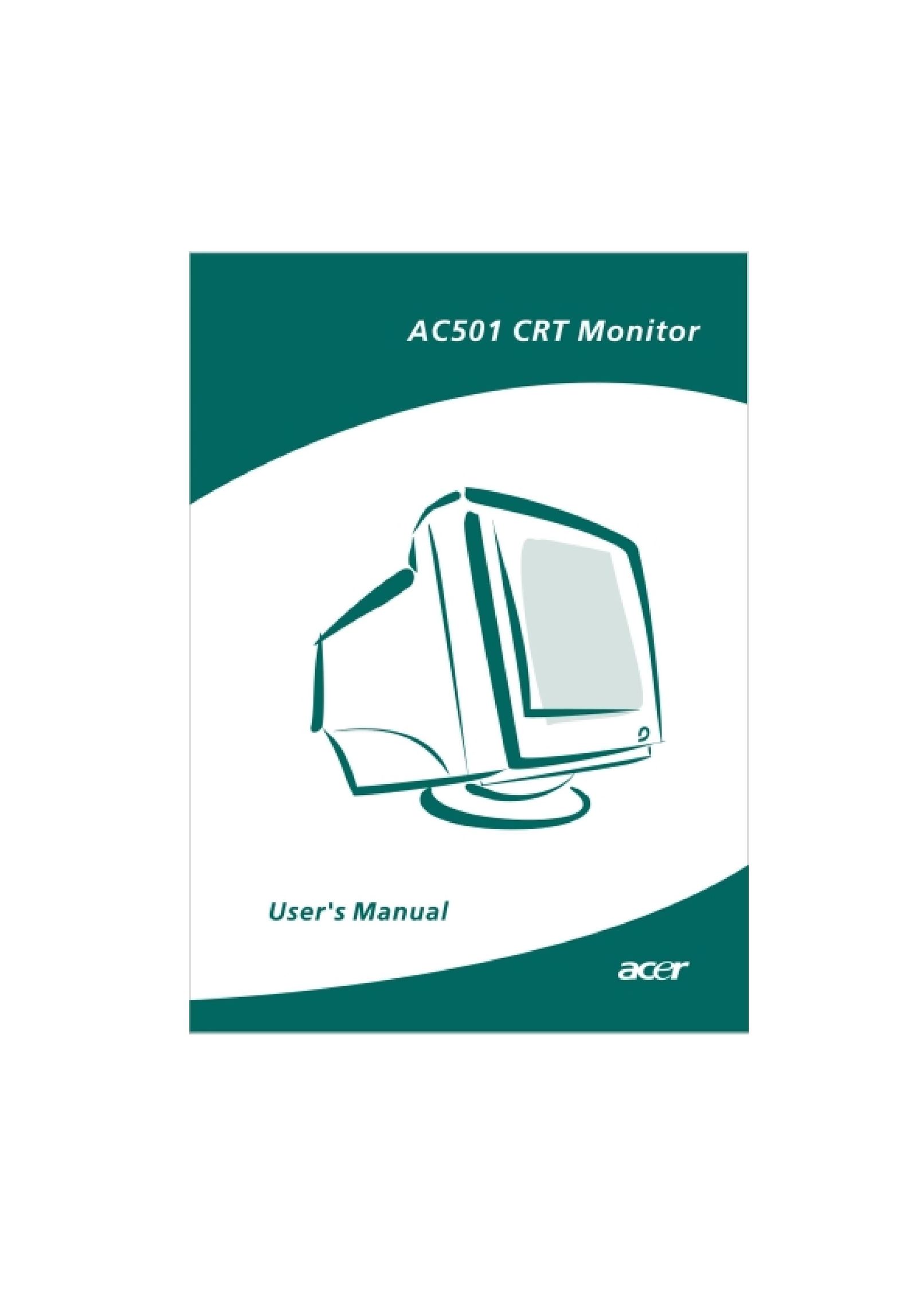 Acer 501 Computer Monitor User Manual