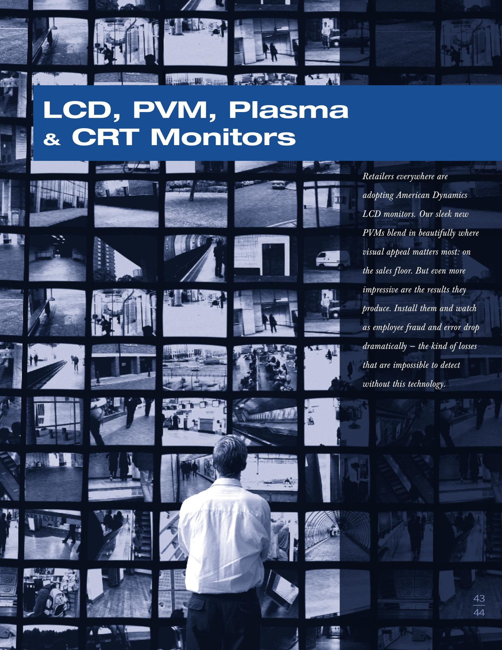 American Dynamics PVM Computer Monitor User Manual