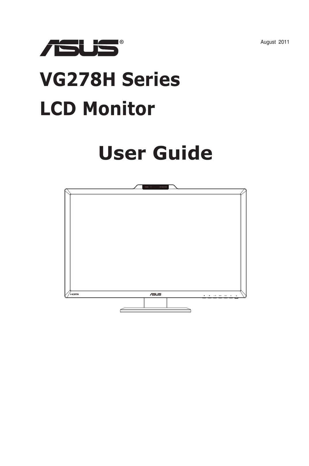 Asus 90LME6101T010NCE Computer Monitor User Manual