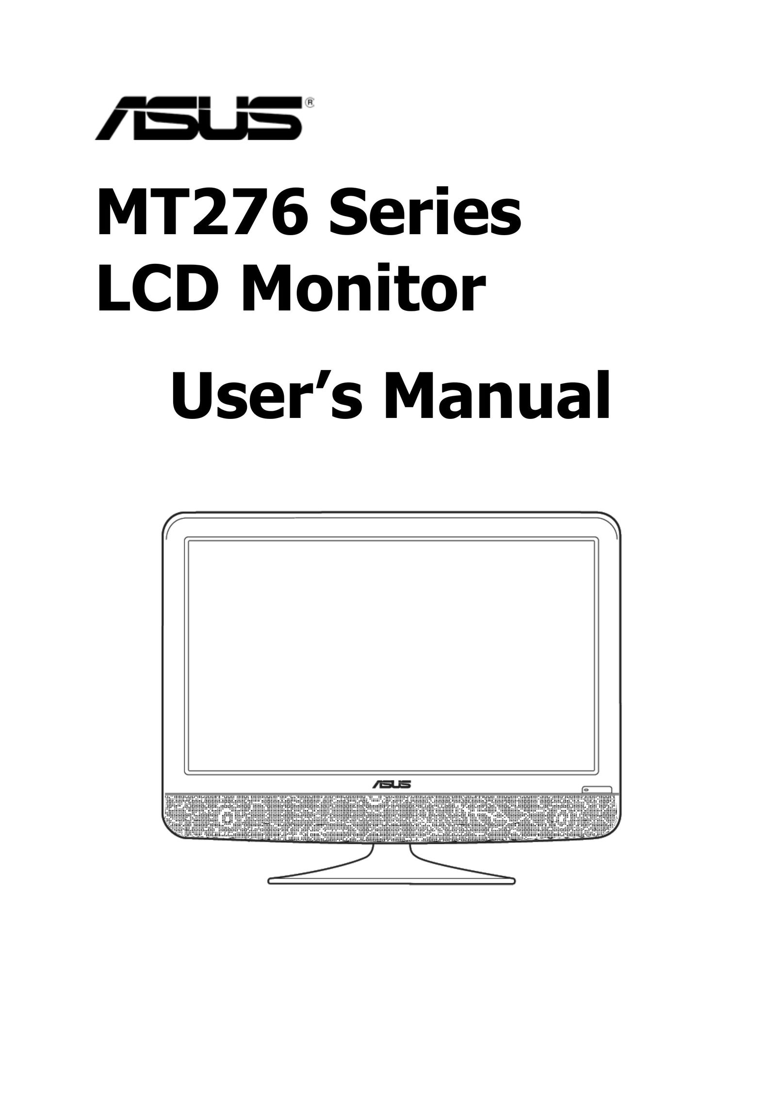 Asus MT276 Computer Monitor User Manual