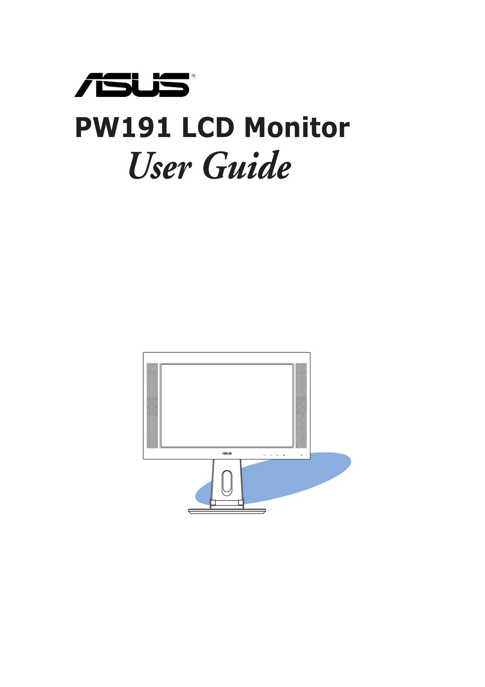 Asus PW191 Computer Monitor User Manual