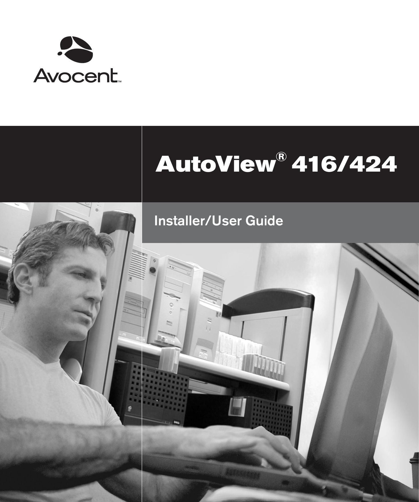 Avocent 424 Computer Monitor User Manual