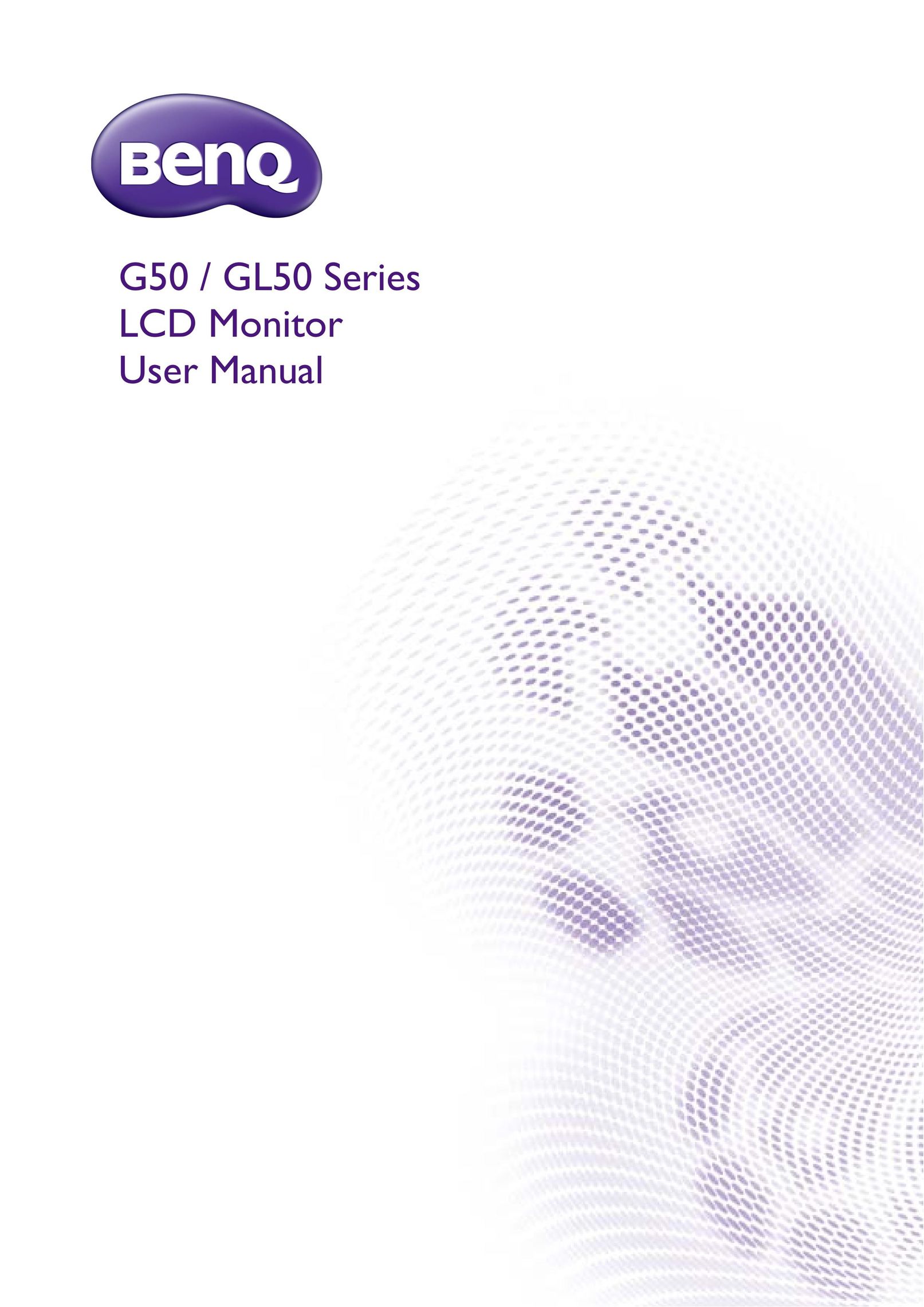 BenQ G50 Computer Monitor User Manual