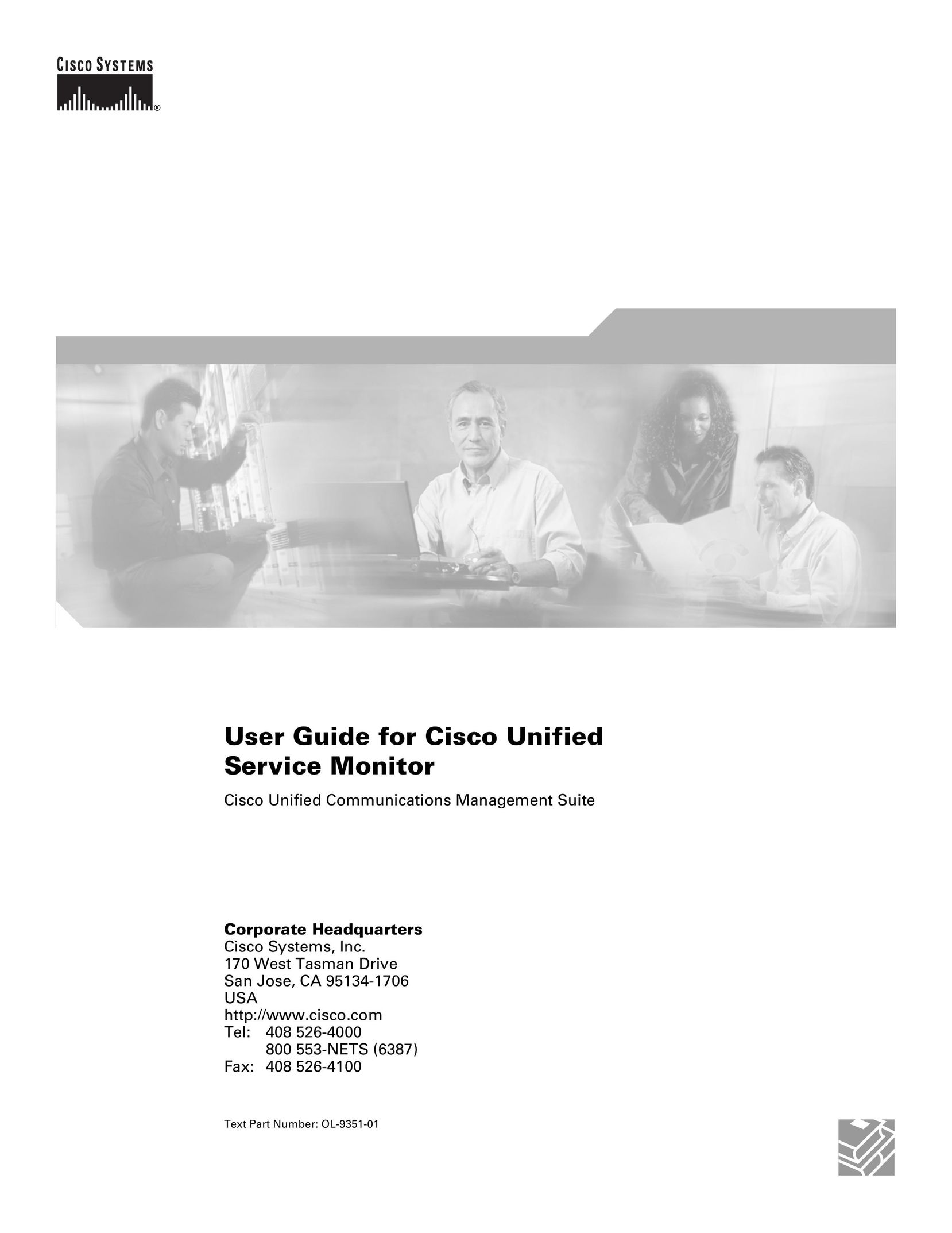 Cisco Systems OL-9351-01 Computer Monitor User Manual