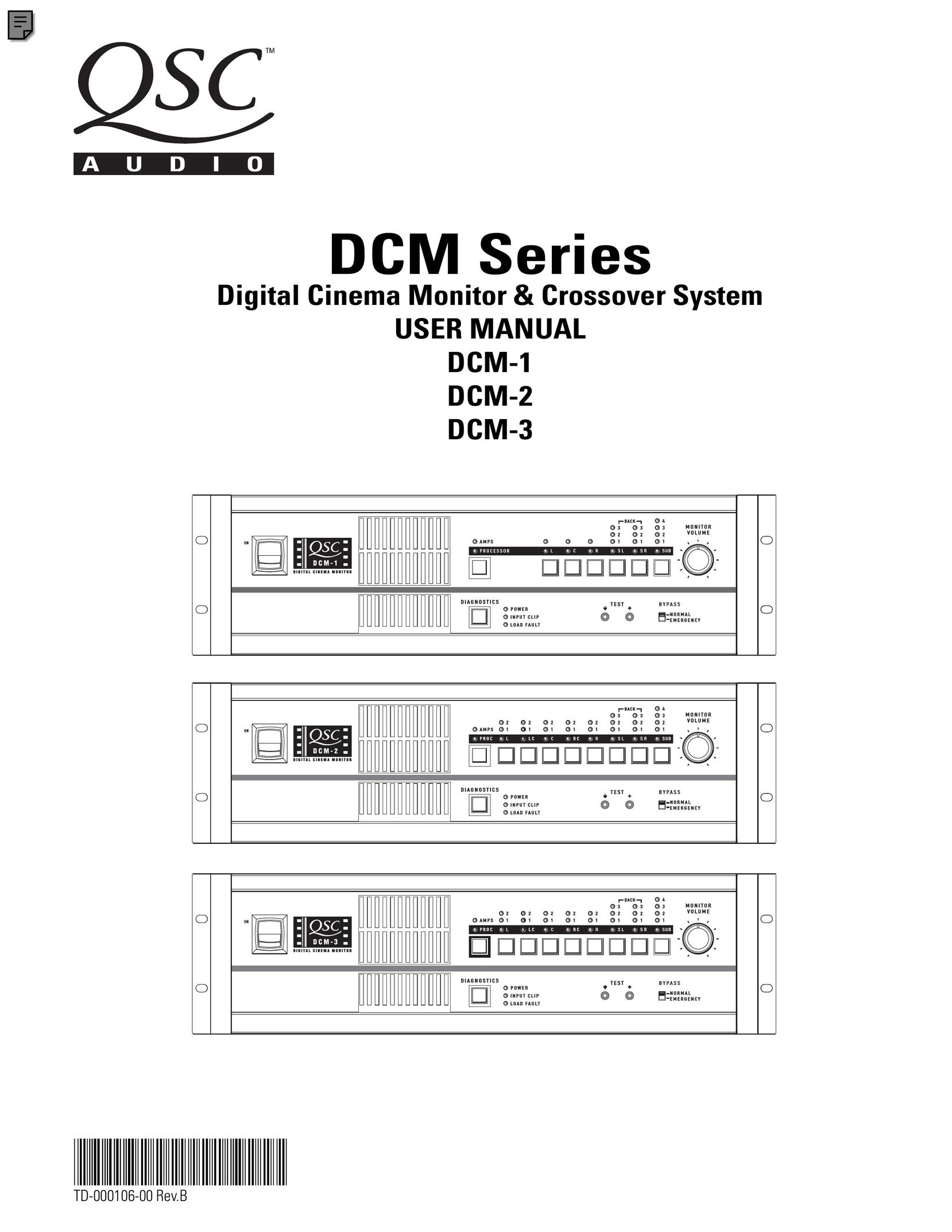 DCM Speakers DCM-1 Computer Monitor User Manual