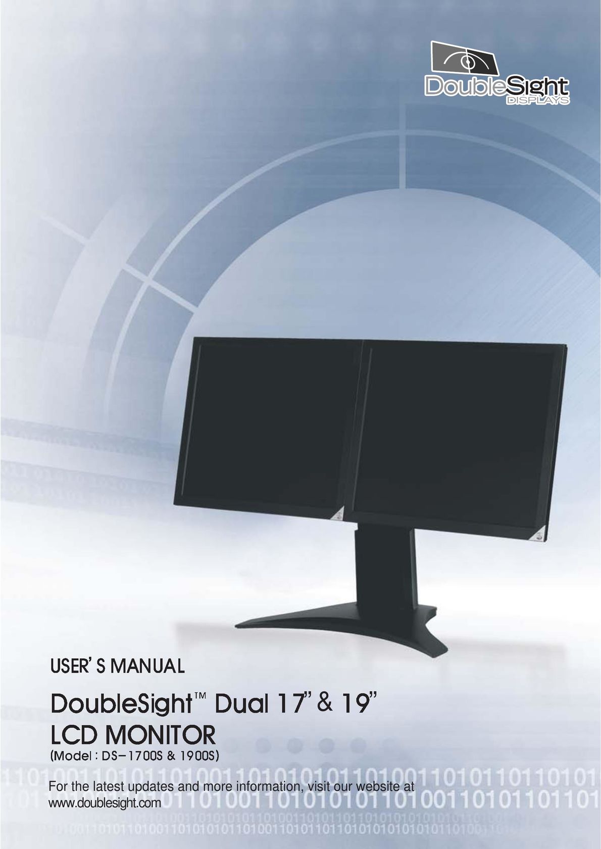DoubleSight Displays DS-1700S Computer Monitor User Manual