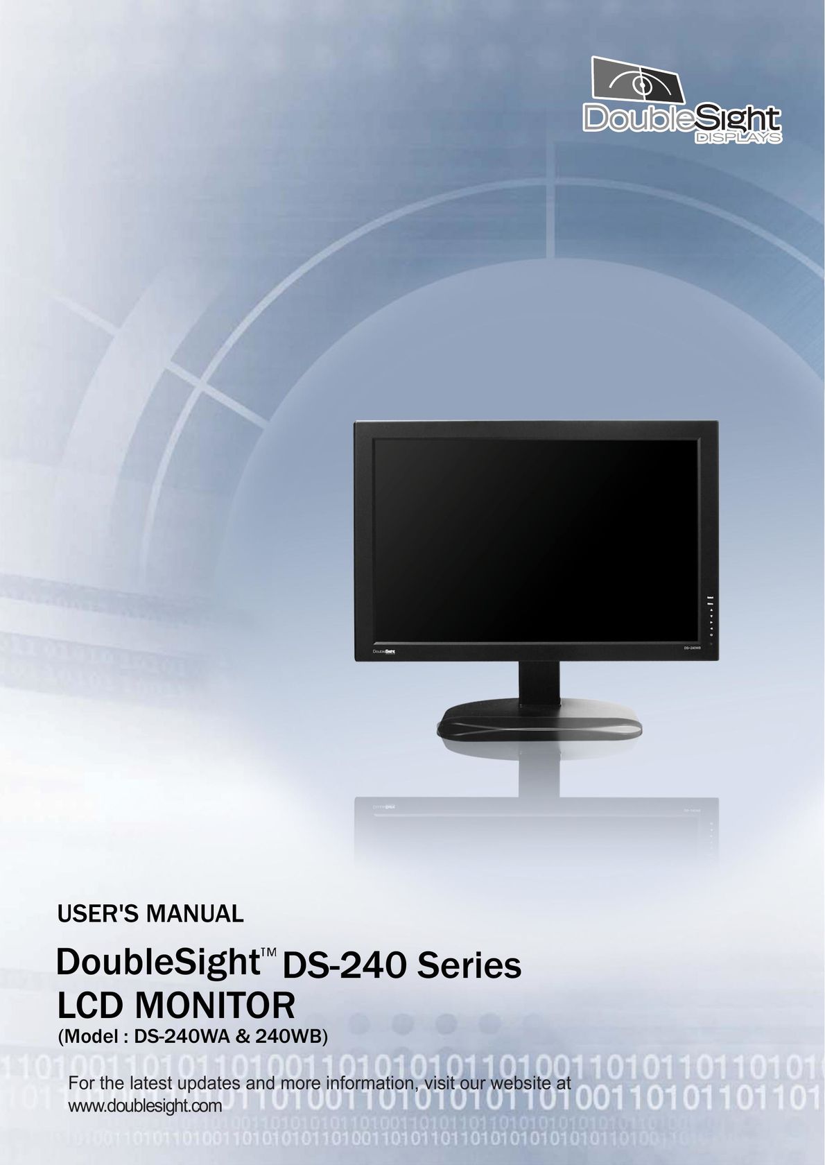 DoubleSight Displays DS-240 Series Computer Monitor User Manual