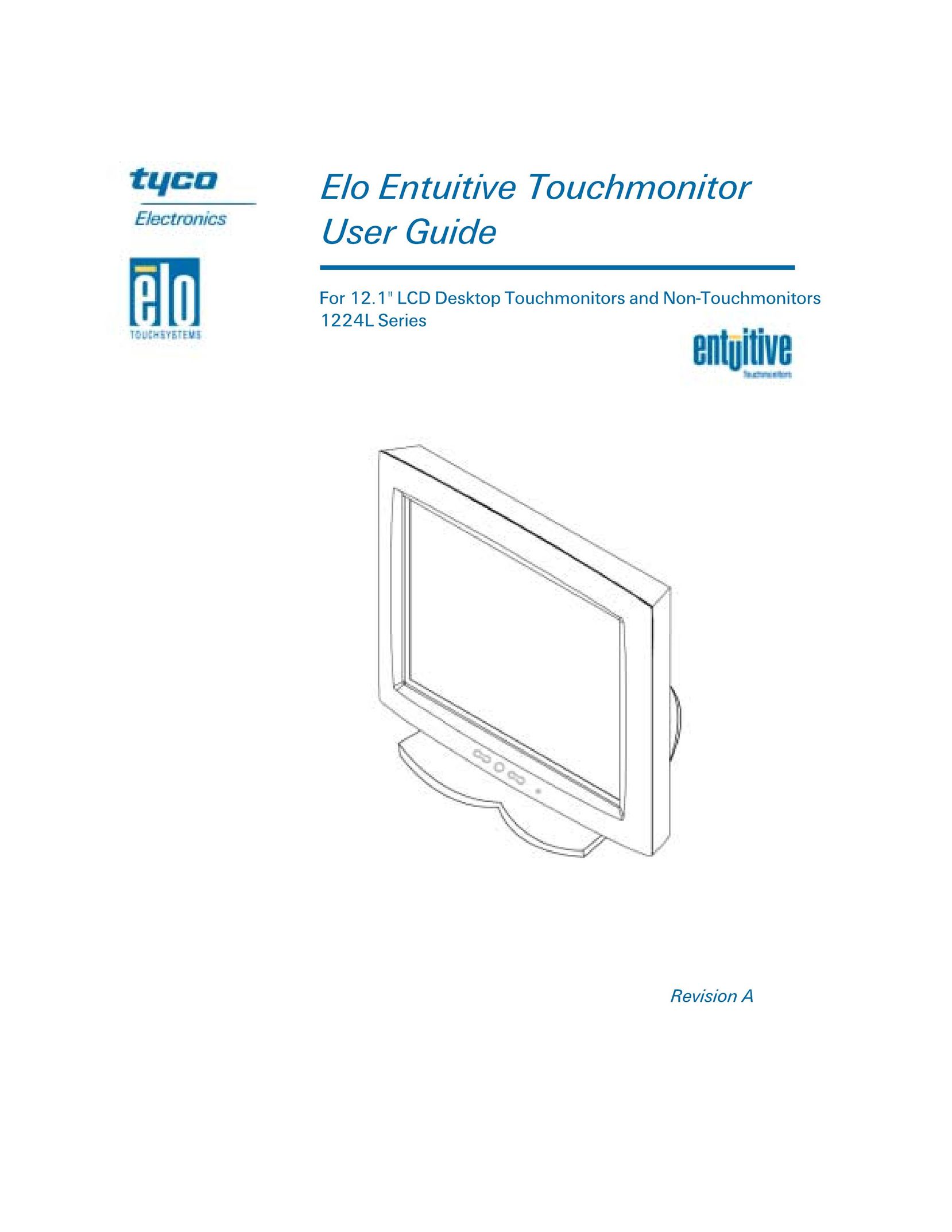 Elo TouchSystems 1224L Computer Monitor User Manual