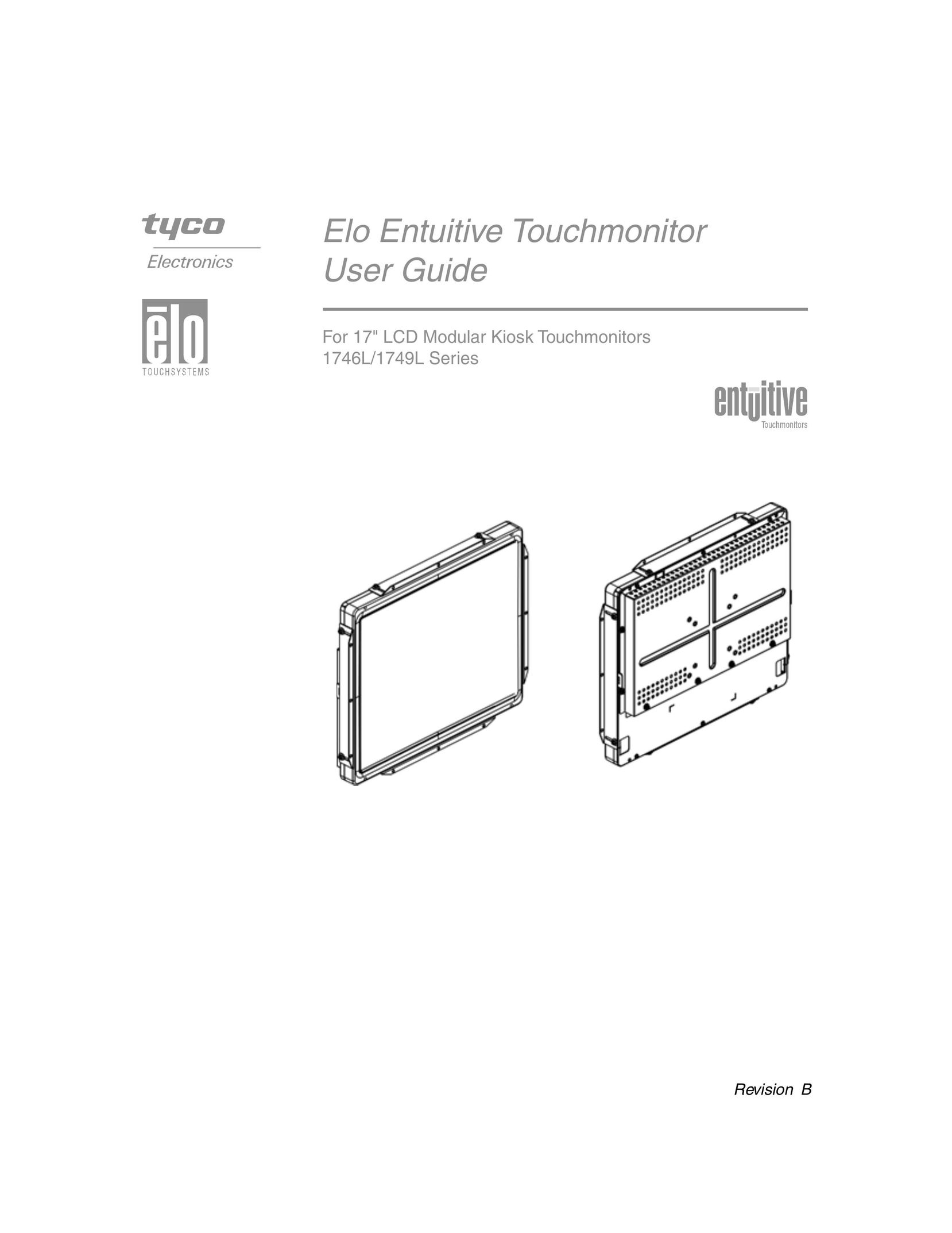 Elo TouchSystems 1749L Computer Monitor User Manual