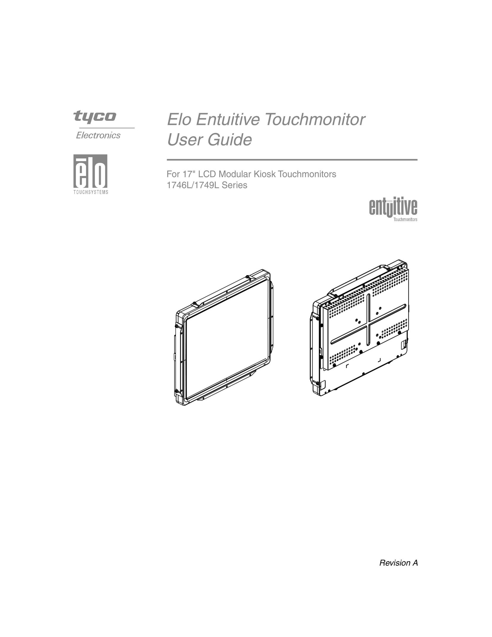 Elo TouchSystems 1749L Series Computer Monitor User Manual